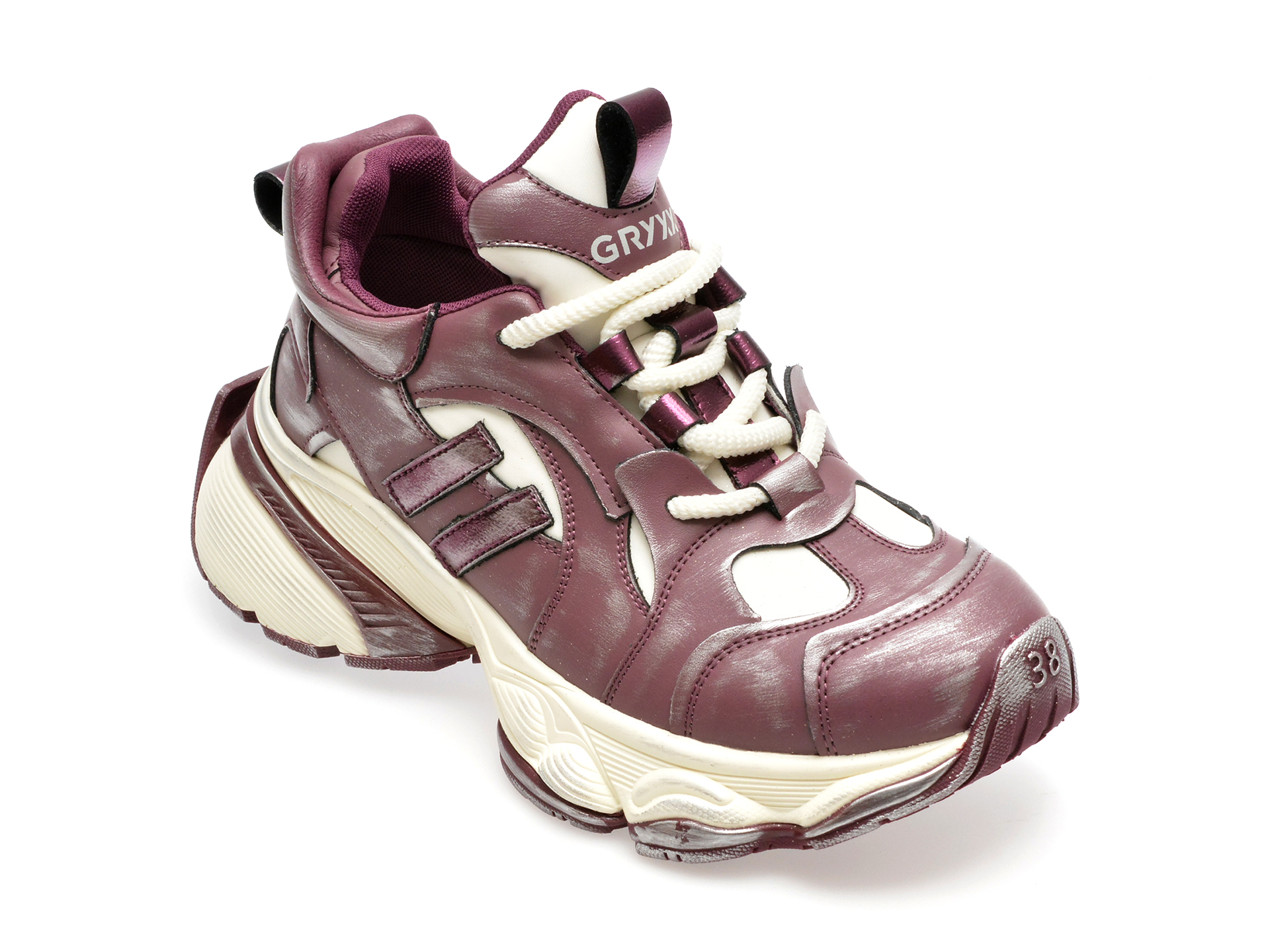 Pantofi sport GRYXX visinii, 50015, din piele naturala