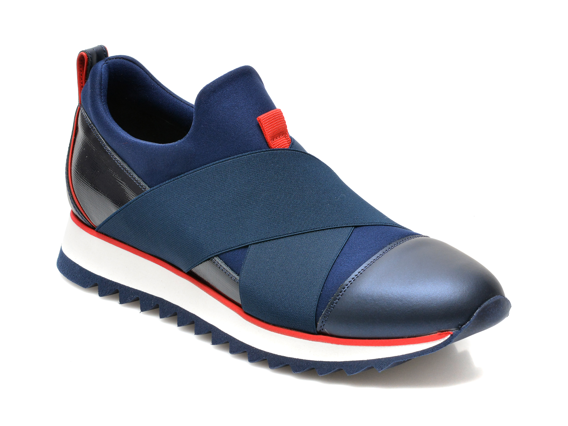Pantofi sport GRYXX bleumarin, 1878712, din material textil si piele naturala Gryxx imagine super redus 2022
