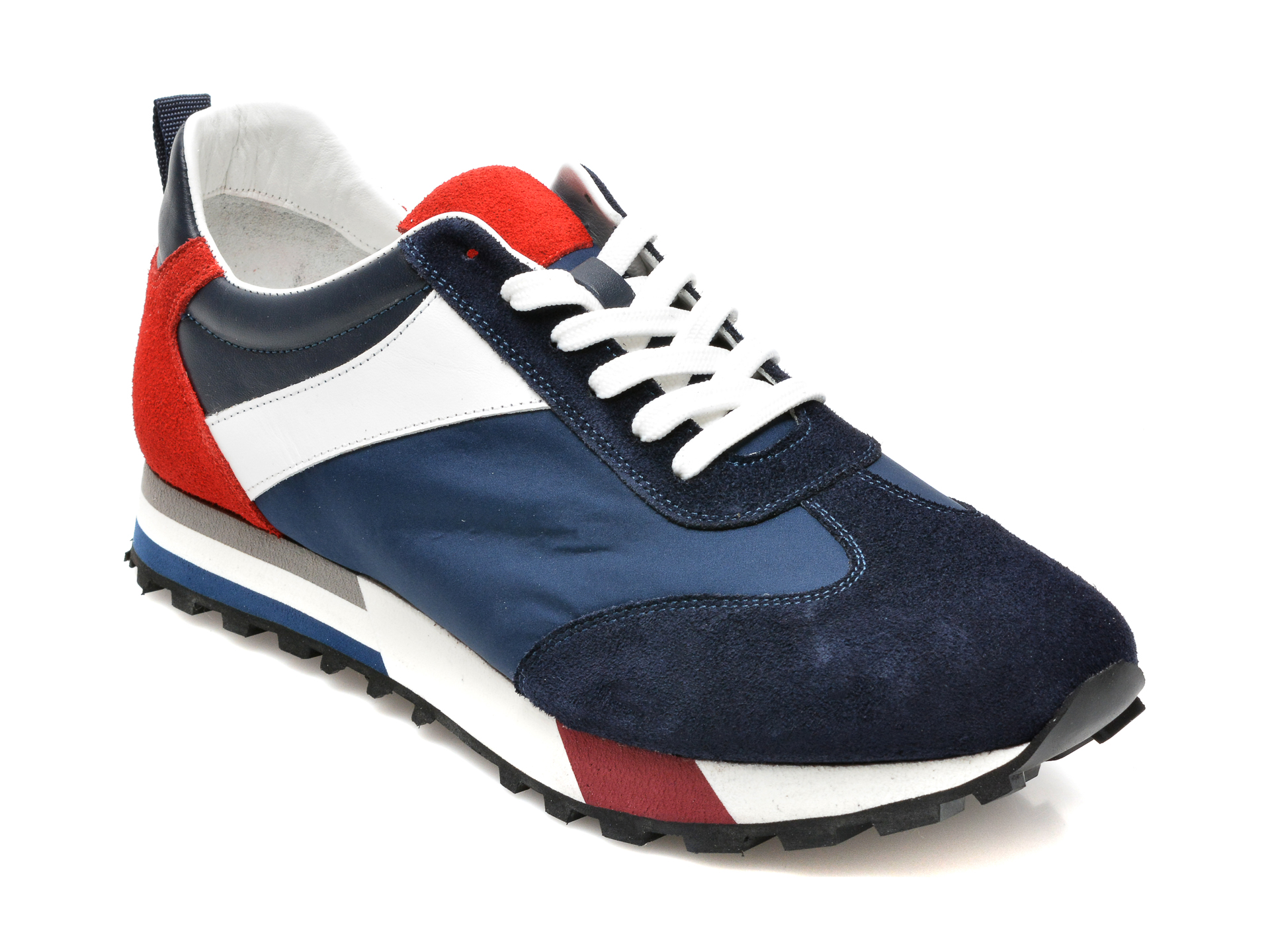 Pantofi Sport Gryxx Bleumarin, 253984, Din Material Textil Si Piele Intoarsa