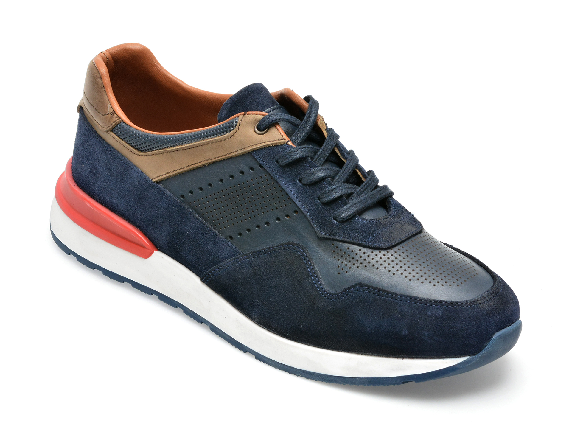 Pantofi sport GRYXX bleumarin, M6039, din piele naturala /barbati/pantofi imagine noua 2022