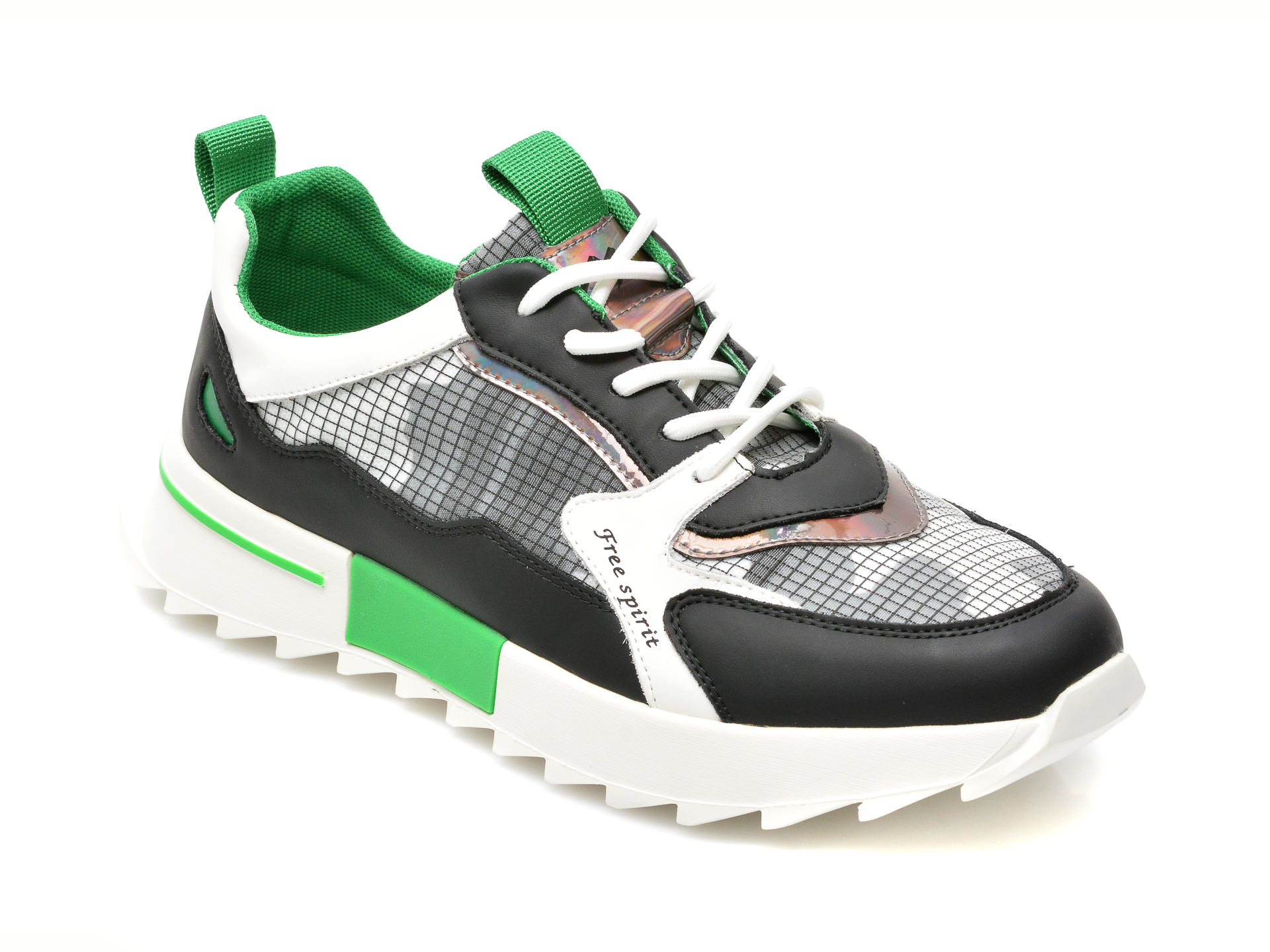 Pantofi sport GRYXX gri, 20827, din material textil si piele naturala Gryxx
