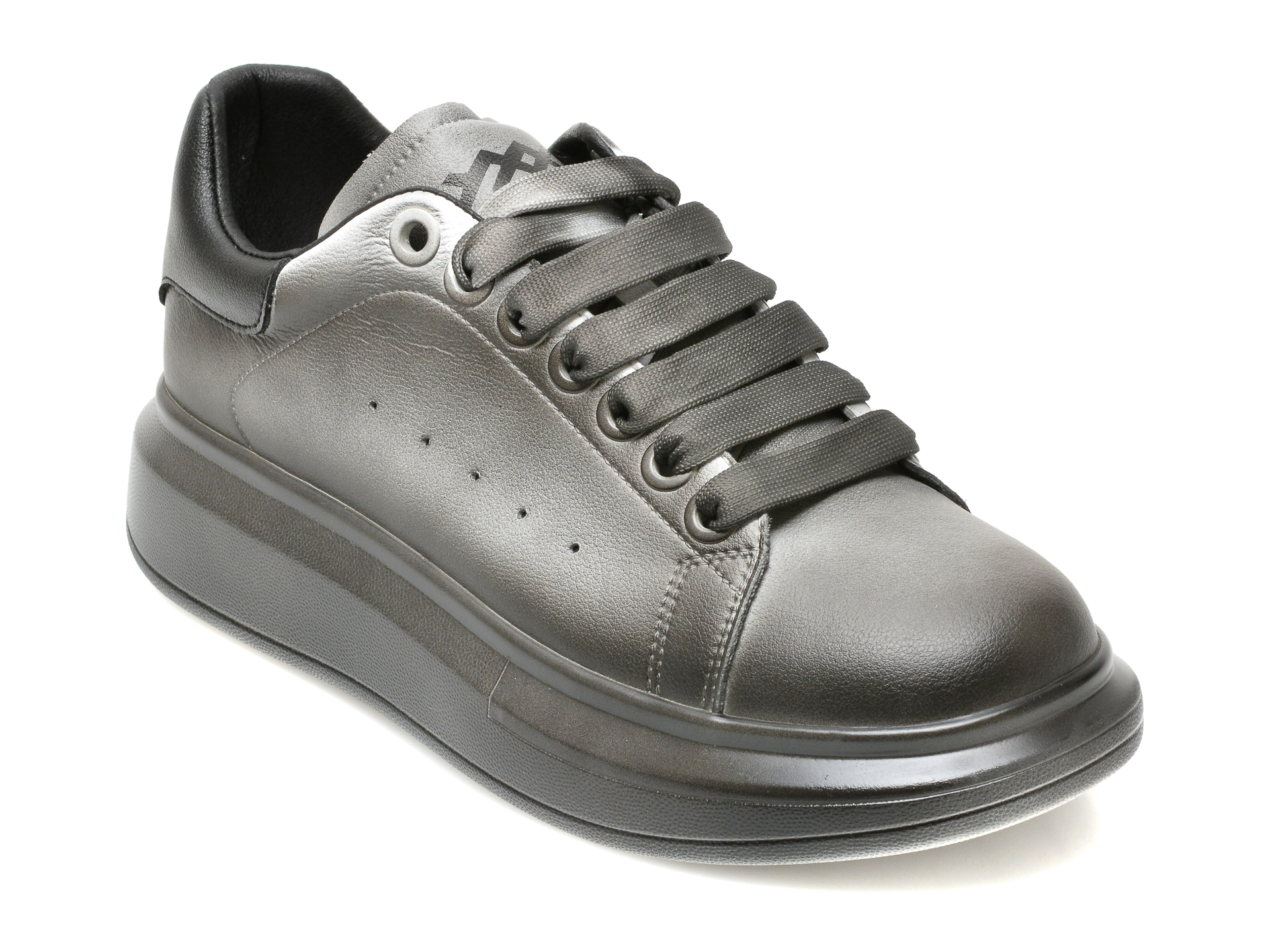Pantofi sport GRYXX gri, 6810, din piele naturala 2023 ❤️ Pret Super Black Friday otter.ro imagine noua 2022