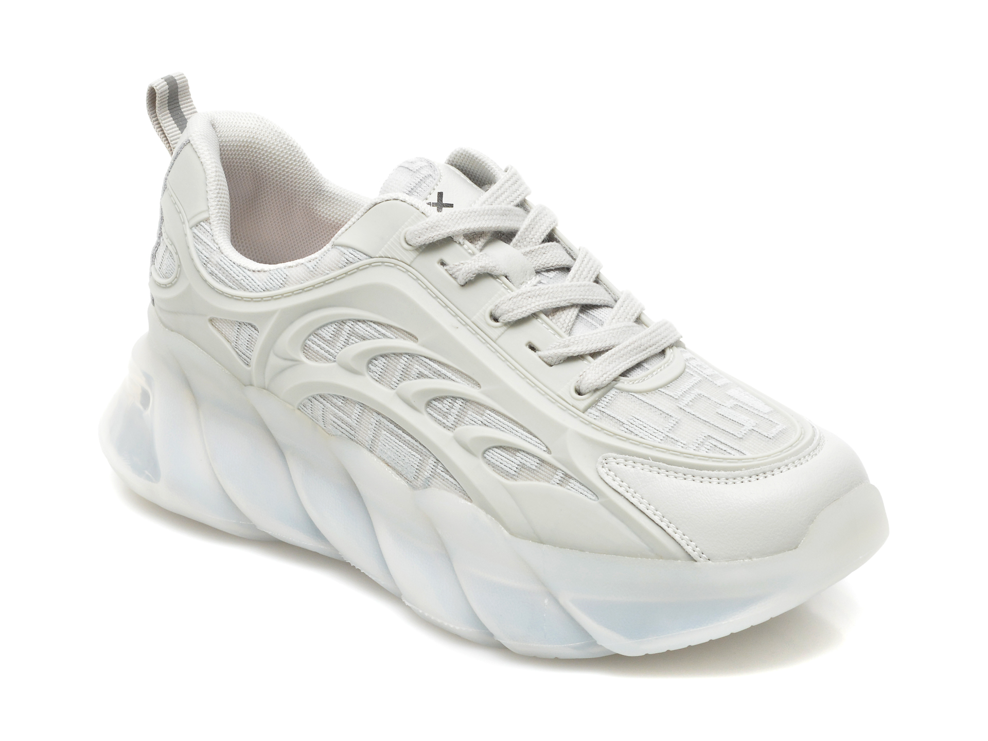 Pantofi sport GRYXX gri, HJ1051F, din material textil si piele naturala Gryxx Gryxx