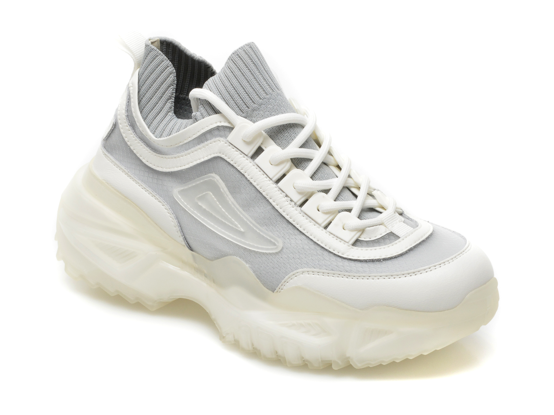 Pantofi sport GRYXX gri, K525, din material textil si piele ecologica Gryxx Gryxx