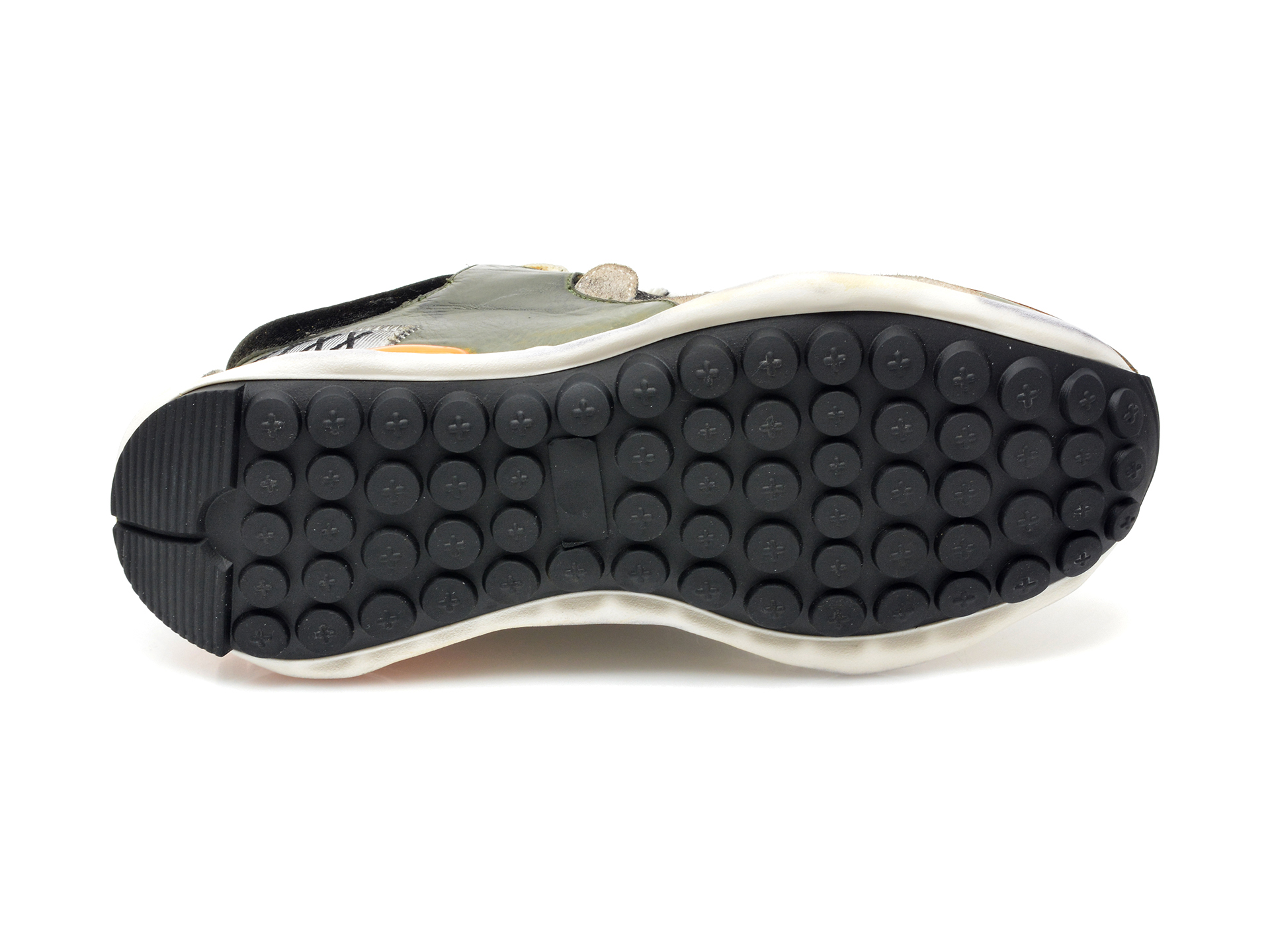 Pantofi sport GRYXX kaki, VT25M2, din piele naturala