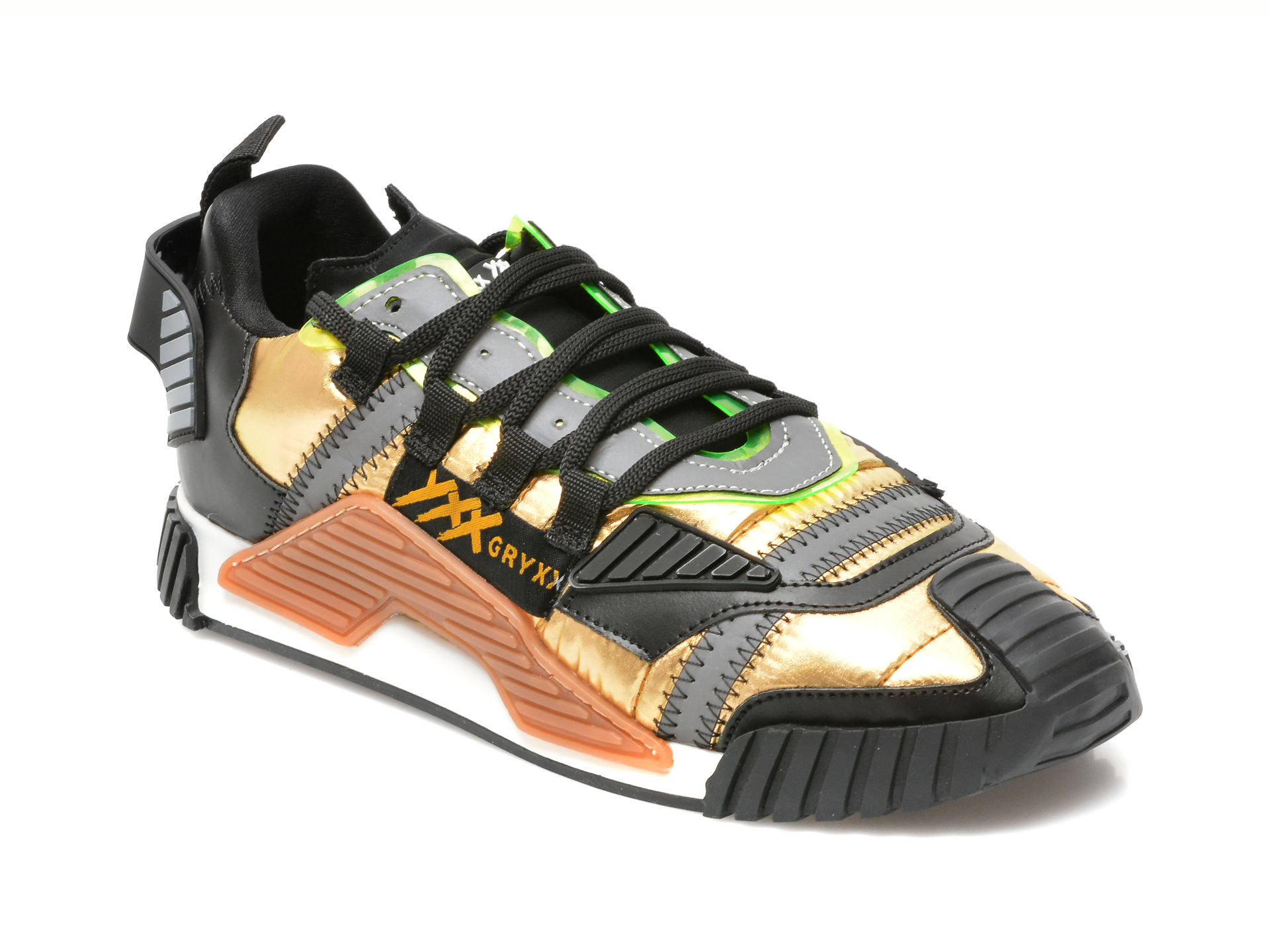 Pantofi sport GRYXX multicolori, MK11951, din material textil si piele ecologica Gryxx imagine noua