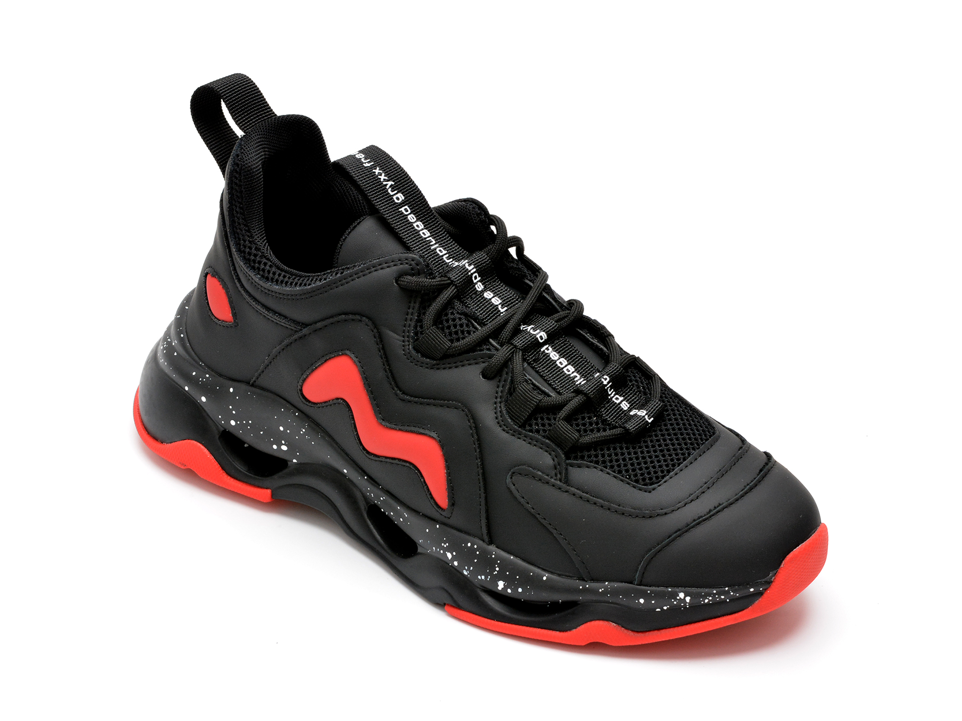 Pantofi sport GRYXX negri, 20853, din piele naturala 2022 ❤️ Pret Super Black Friday otter.ro imagine noua 2022