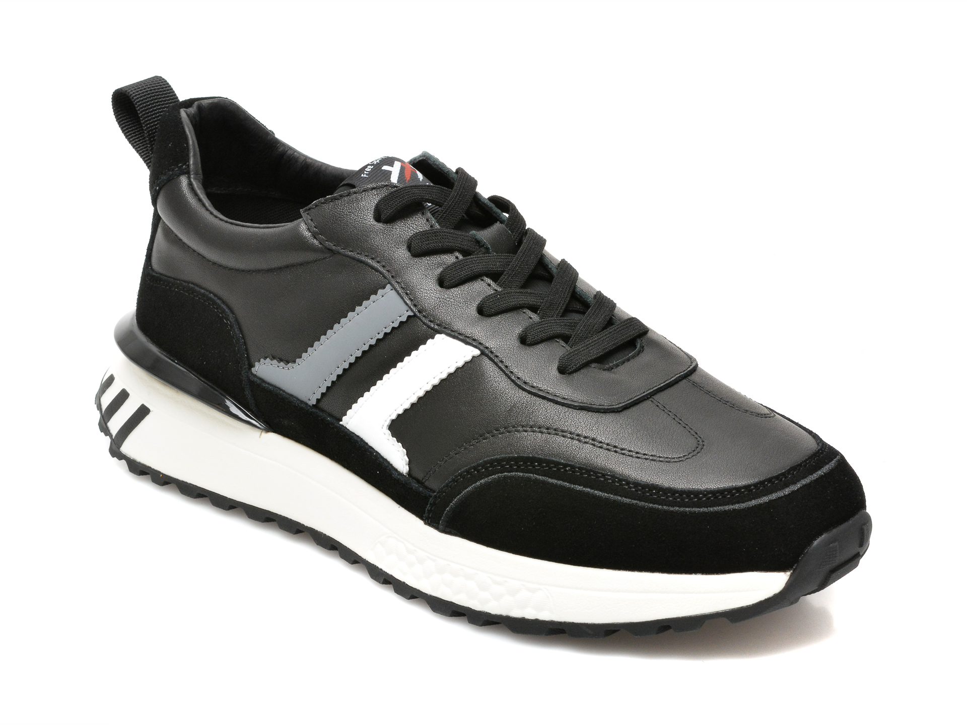 Pantofi sport GRYXX negri, 20876, din piele naturala Gryxx