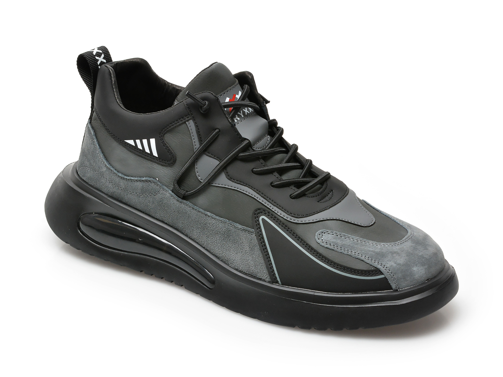 Pantofi sport GRYXX negri, 20918, din piele naturala /barbati/pantofi