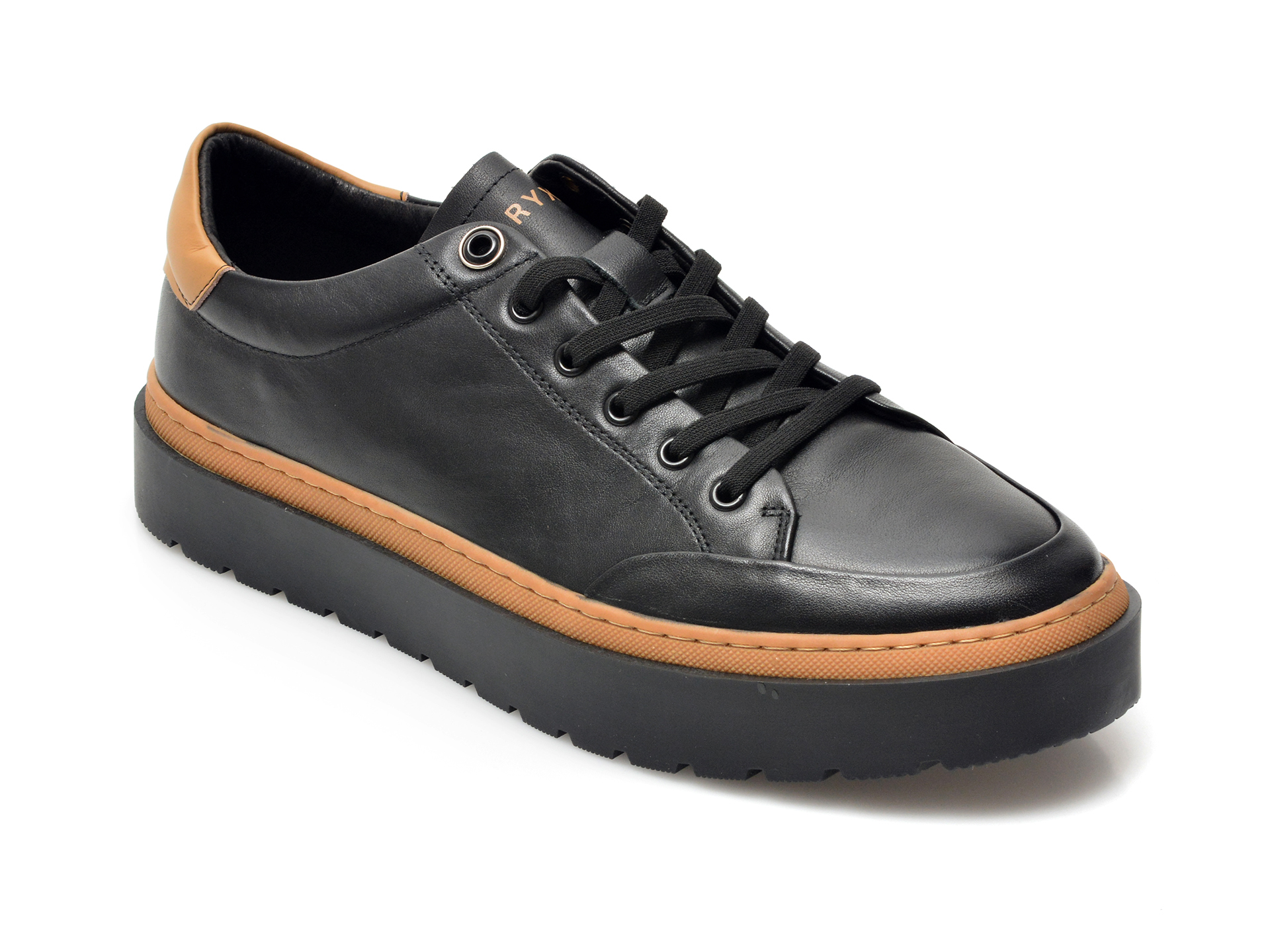 Pantofi sport GRYXX negri, 21651, din piele naturala Gryxx