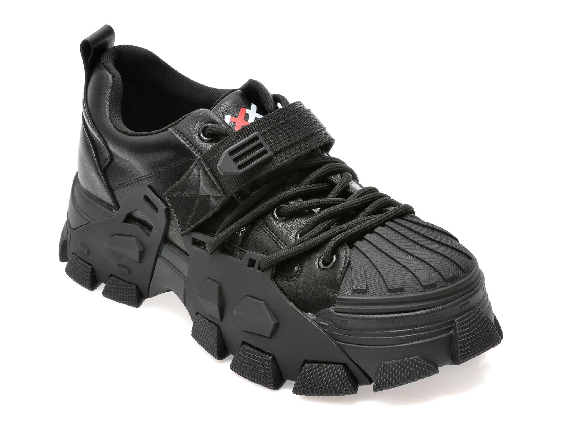 Pantofi sport GRYXX negri, 22058, din piele naturala /femei/pantofi imagine noua