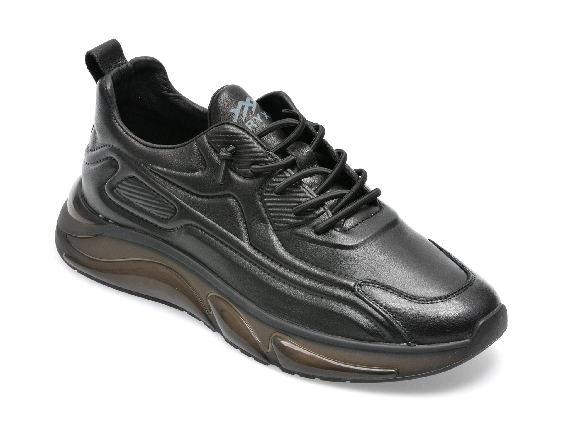 Pantofi sport GRYXX negri, 2235, din piele naturala /barbati/pantofi imagine noua