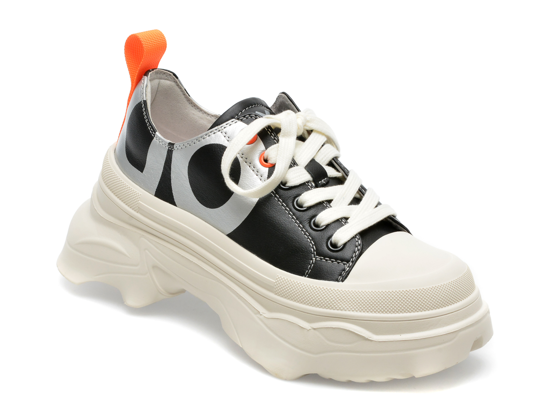 Pantofi sport GRYXX negri, 227269, din piele naturala