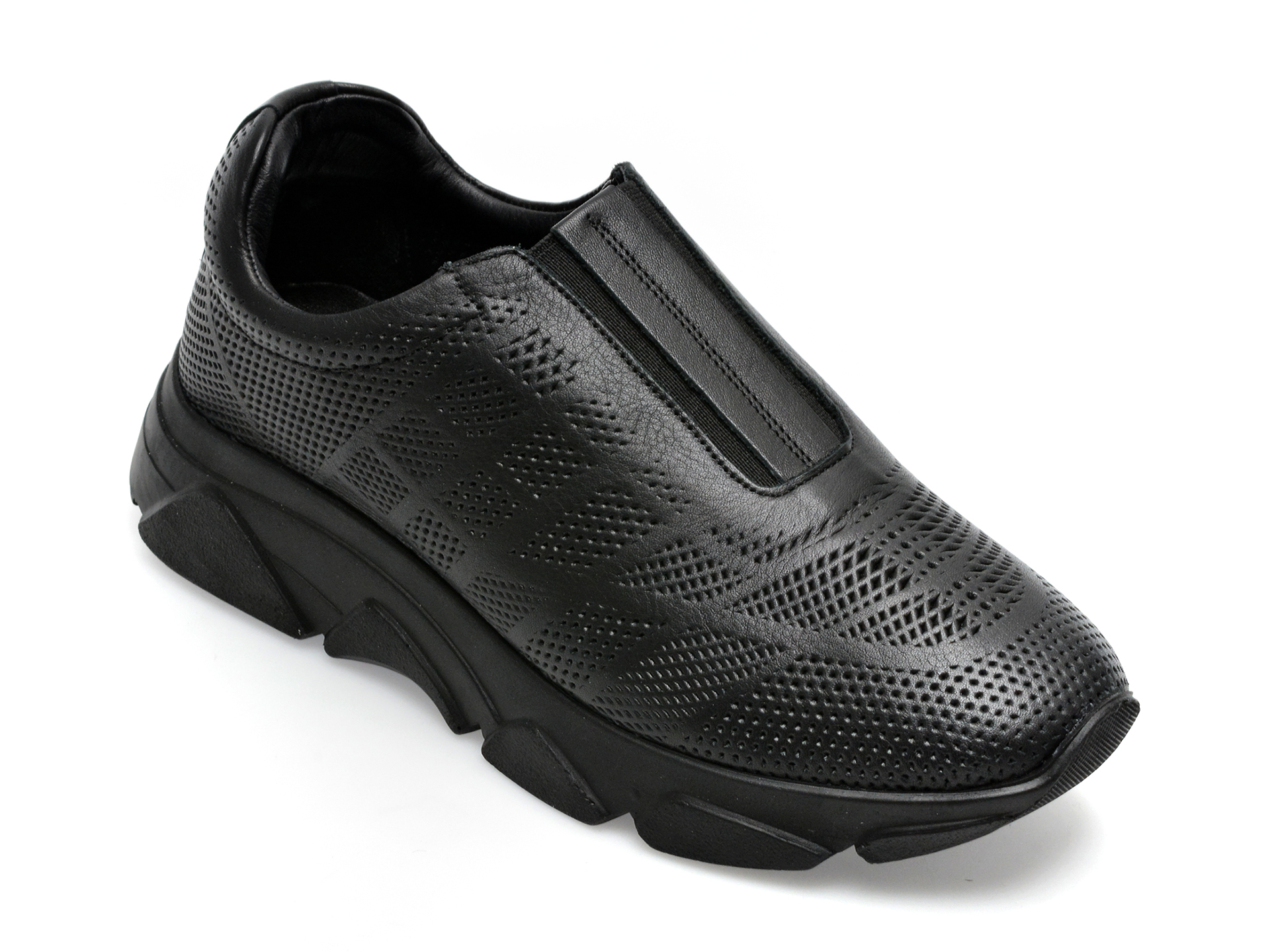 Pantofi sport GRYXX negri, 3691915, din piele naturala /femei/pantofi imagine super redus 2022