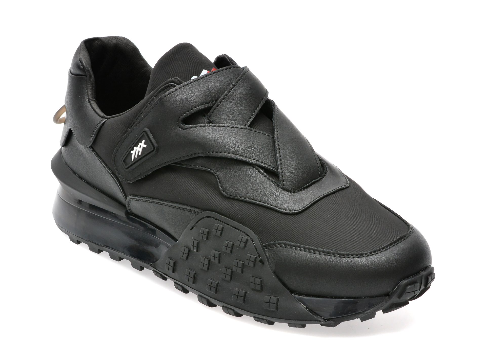Pantofi sport GRYXX negri, 3A27, din material textil si piele naturala Gryxx Gryxx