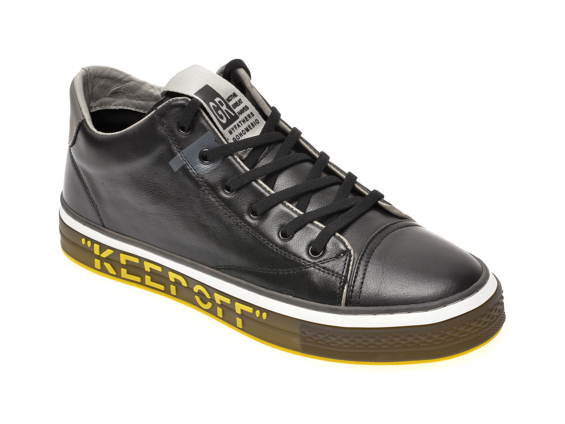 Pantofi sport GRYXX negri, 52098, din piele naturala