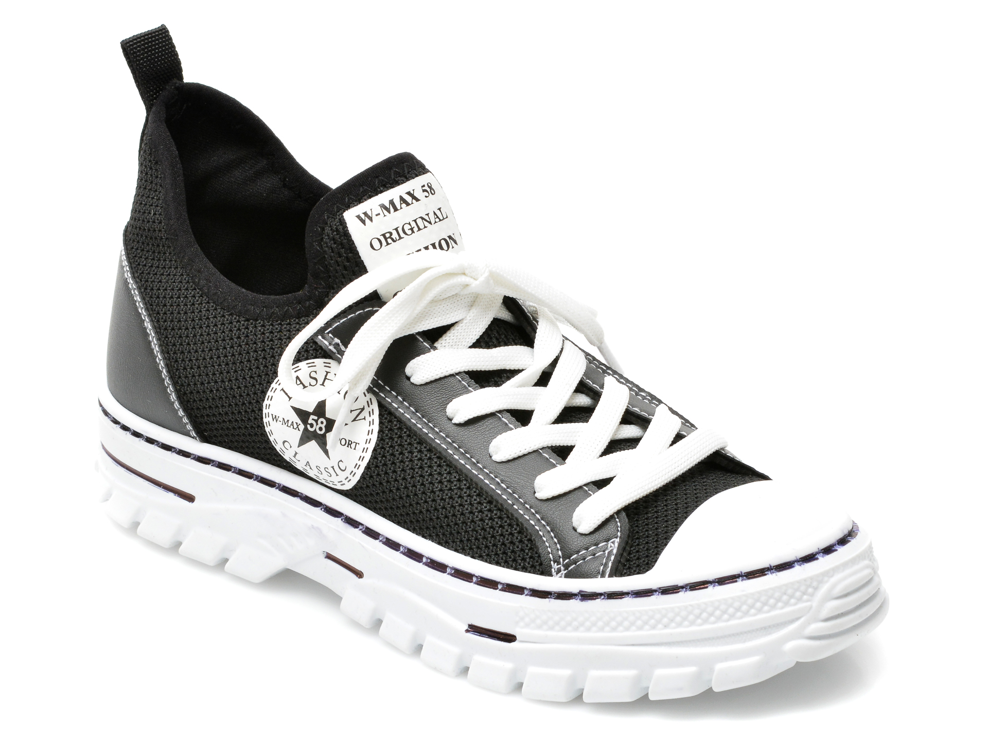 Pantofi sport GRYXX negri, 58, din material textil Gryxx Gryxx