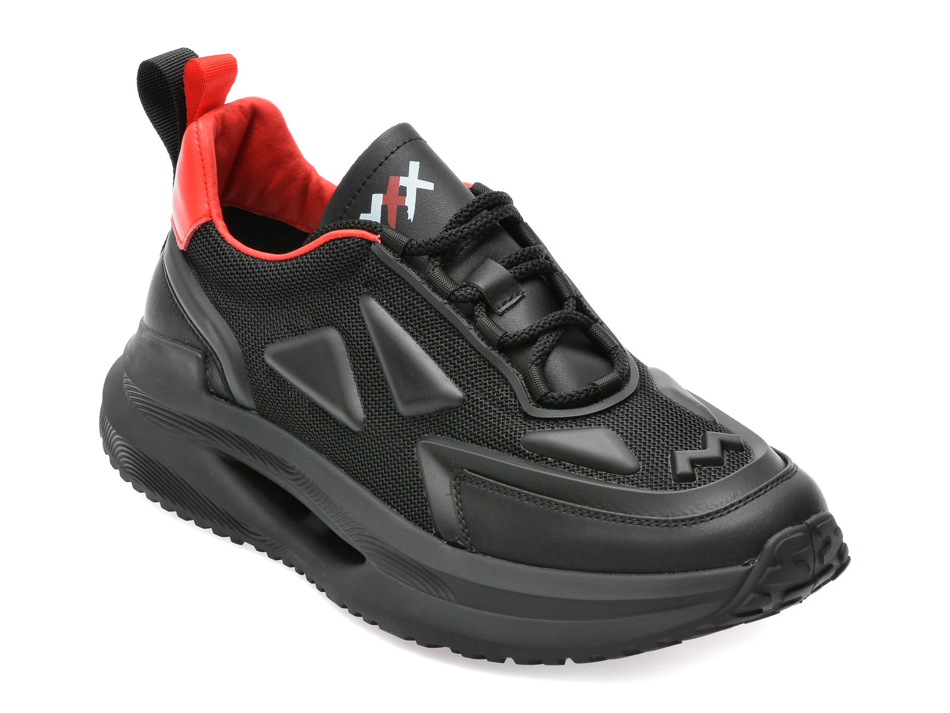 Pantofi sport GRYXX negri, 5A99, din material textil /barbati/pantofi imagine noua