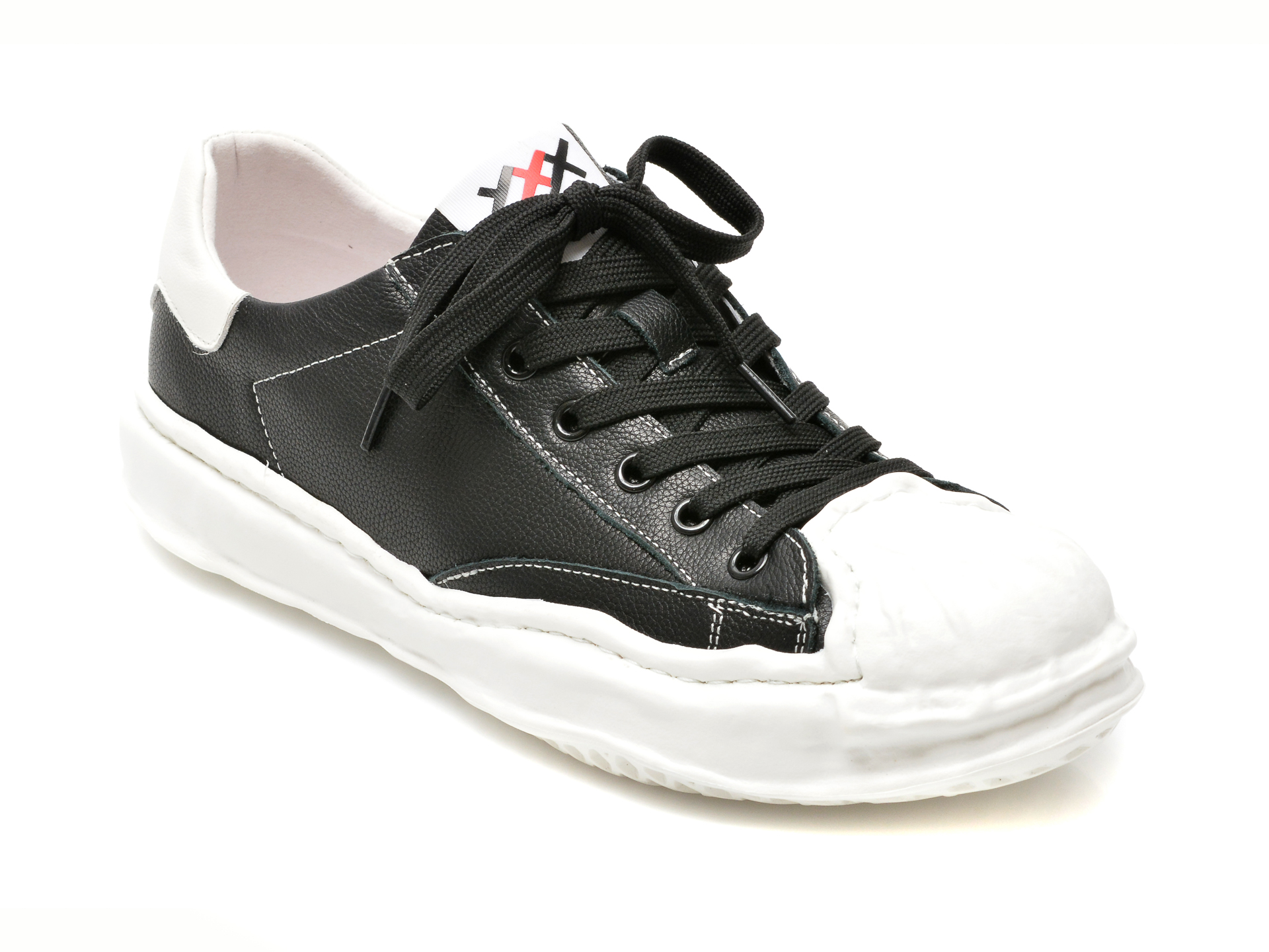 Pantofi sport GRYXX negri, 7028, din piele naturala Gryxx imagine 2022 13clothing.ro