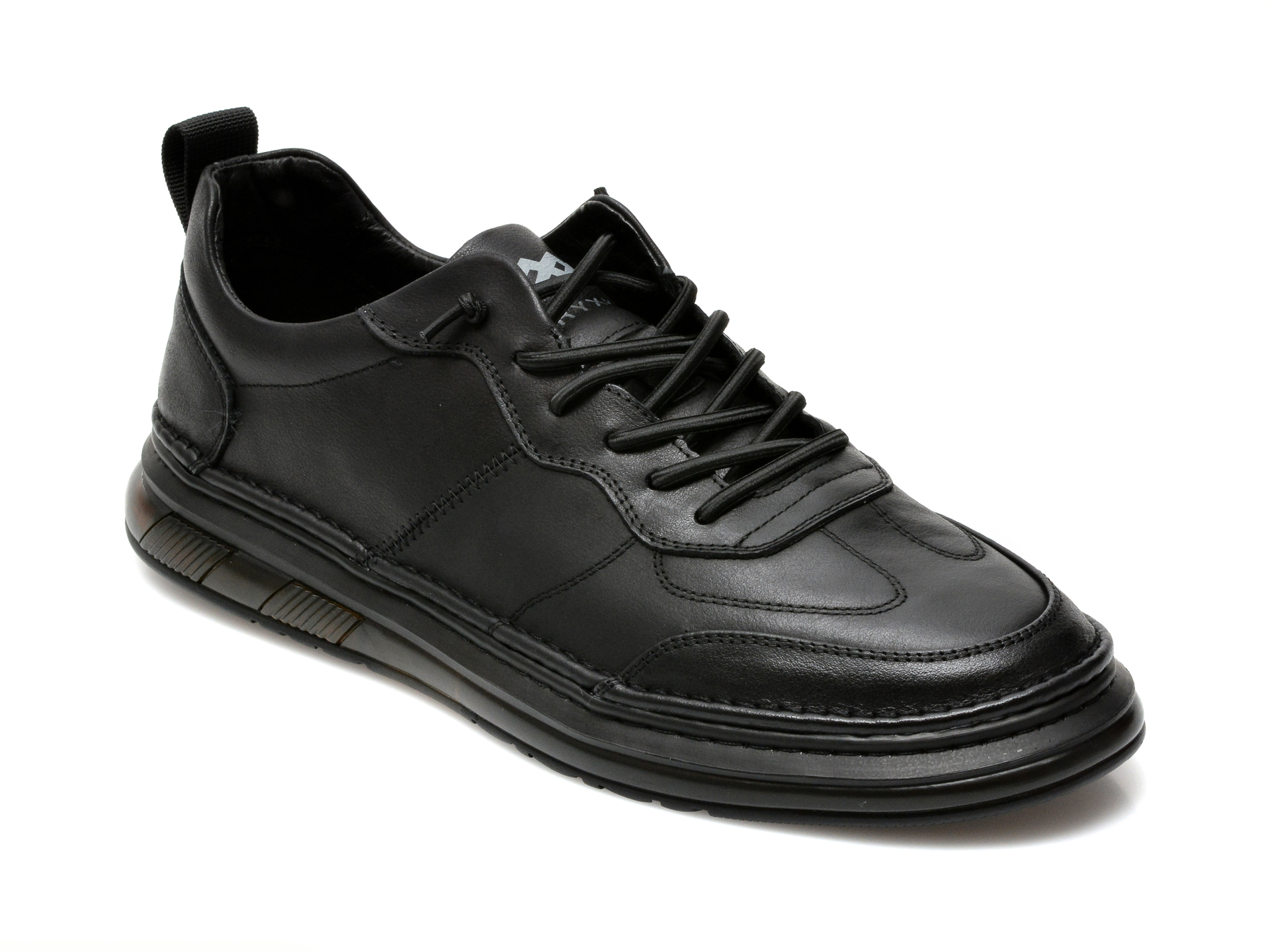 Pantofi sport GRYXX negri, 9035, din piele naturala Gryxx imagine 2022 13clothing.ro