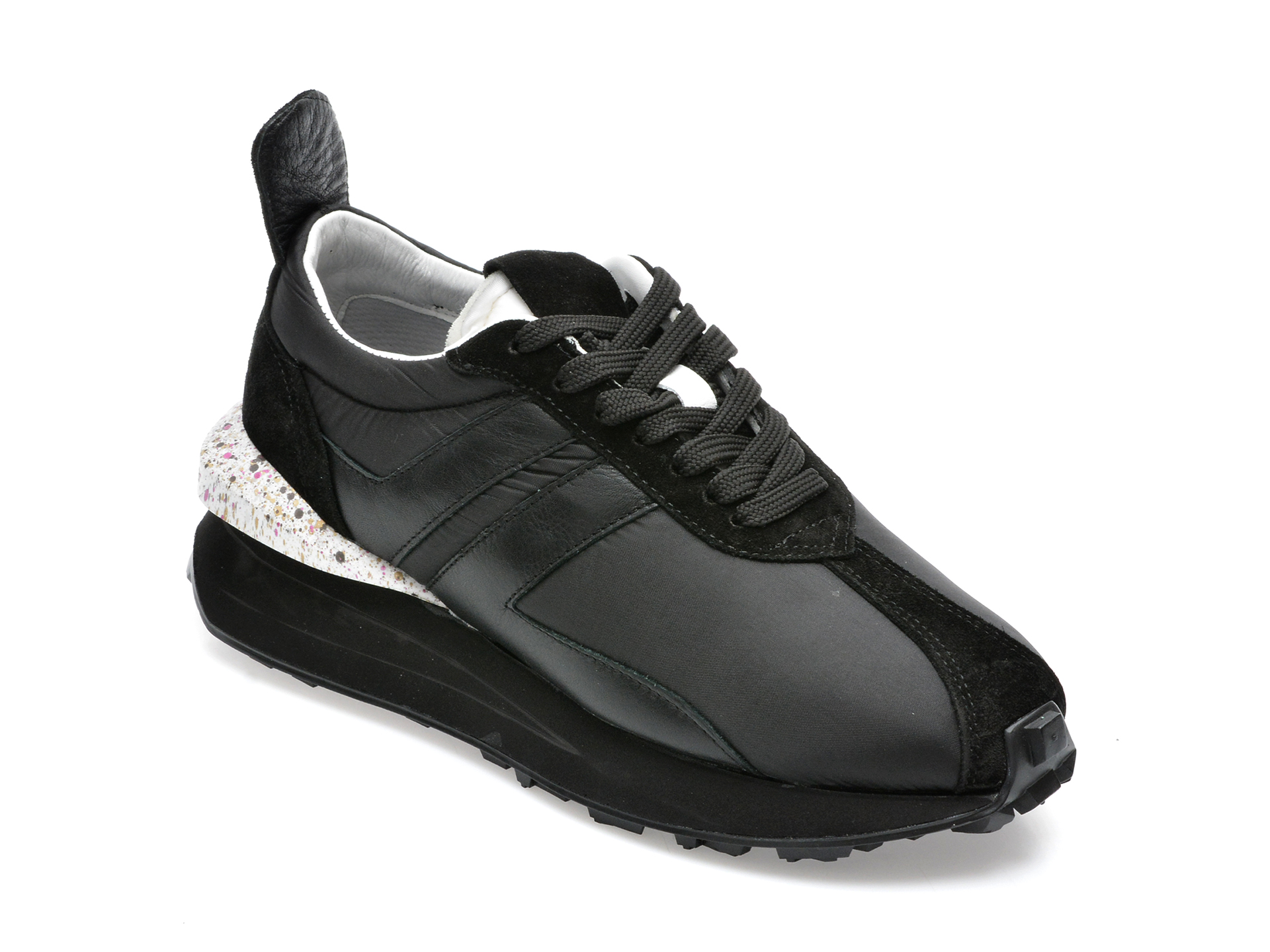 Pantofi sport GRYXX negri, AD73, din material textil
