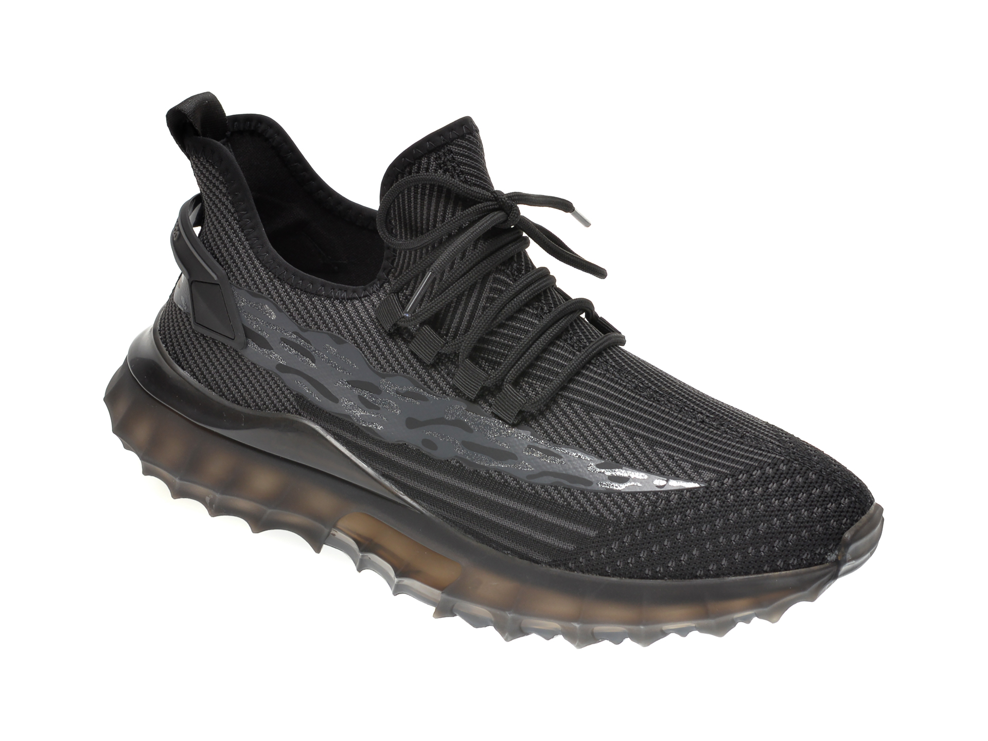 Pantofi sport GRYXX negri, K30351, din material textil imagine otter.ro