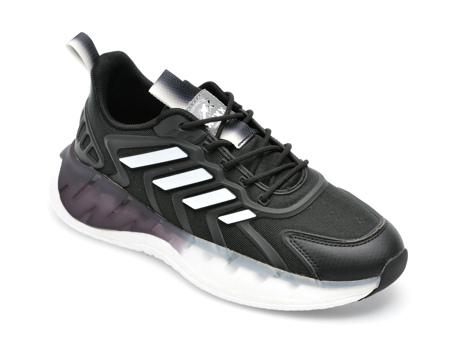 Pantofi sport GRYXX negri, KLX90029, din material textil si piele ecologica /barbati/pantofi imagine noua