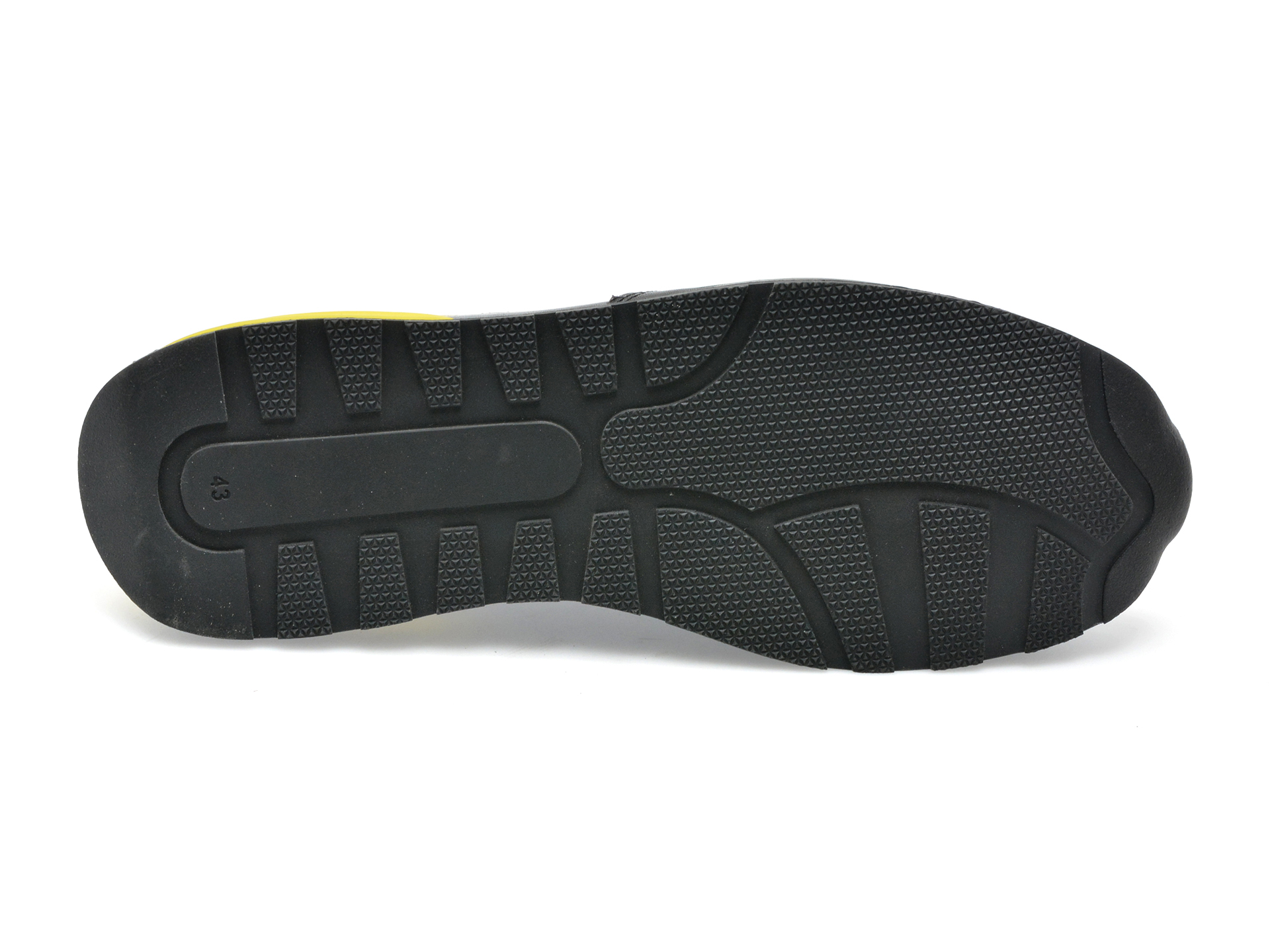Pantofi sport GRYXX negri, M6039, din piele naturala