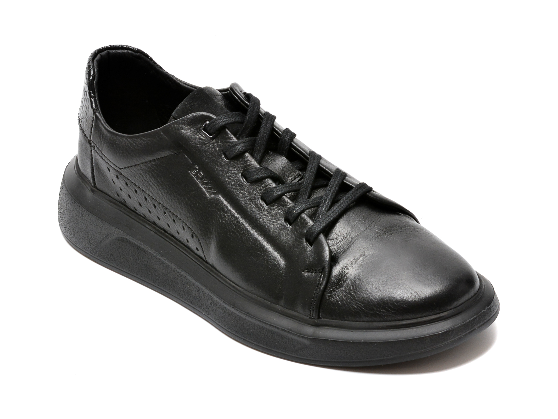 Pantofi sport GRYXX negri, M6398, din piele naturala