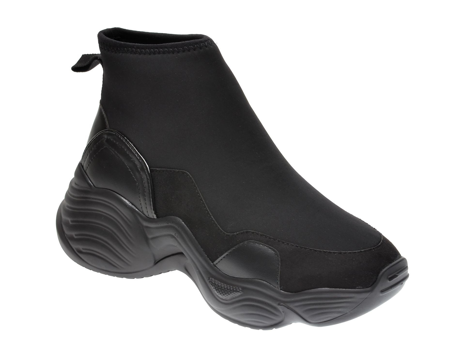 Pantofi sport GRYXX negri, MO134B5, din material textil
