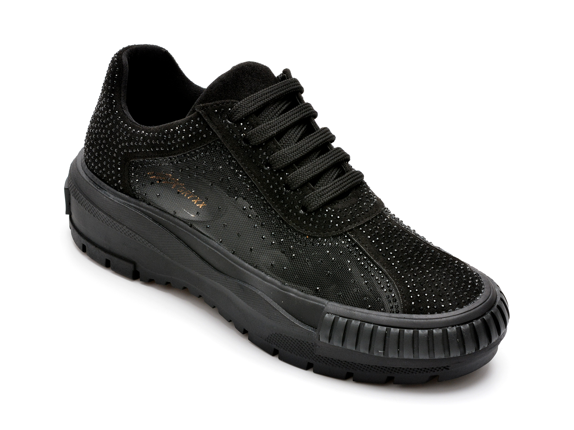 Pantofi sport GRYXX negri, MO1701, din material textil 2022 ❤️ Pret Super Black Friday otter.ro imagine noua 2022