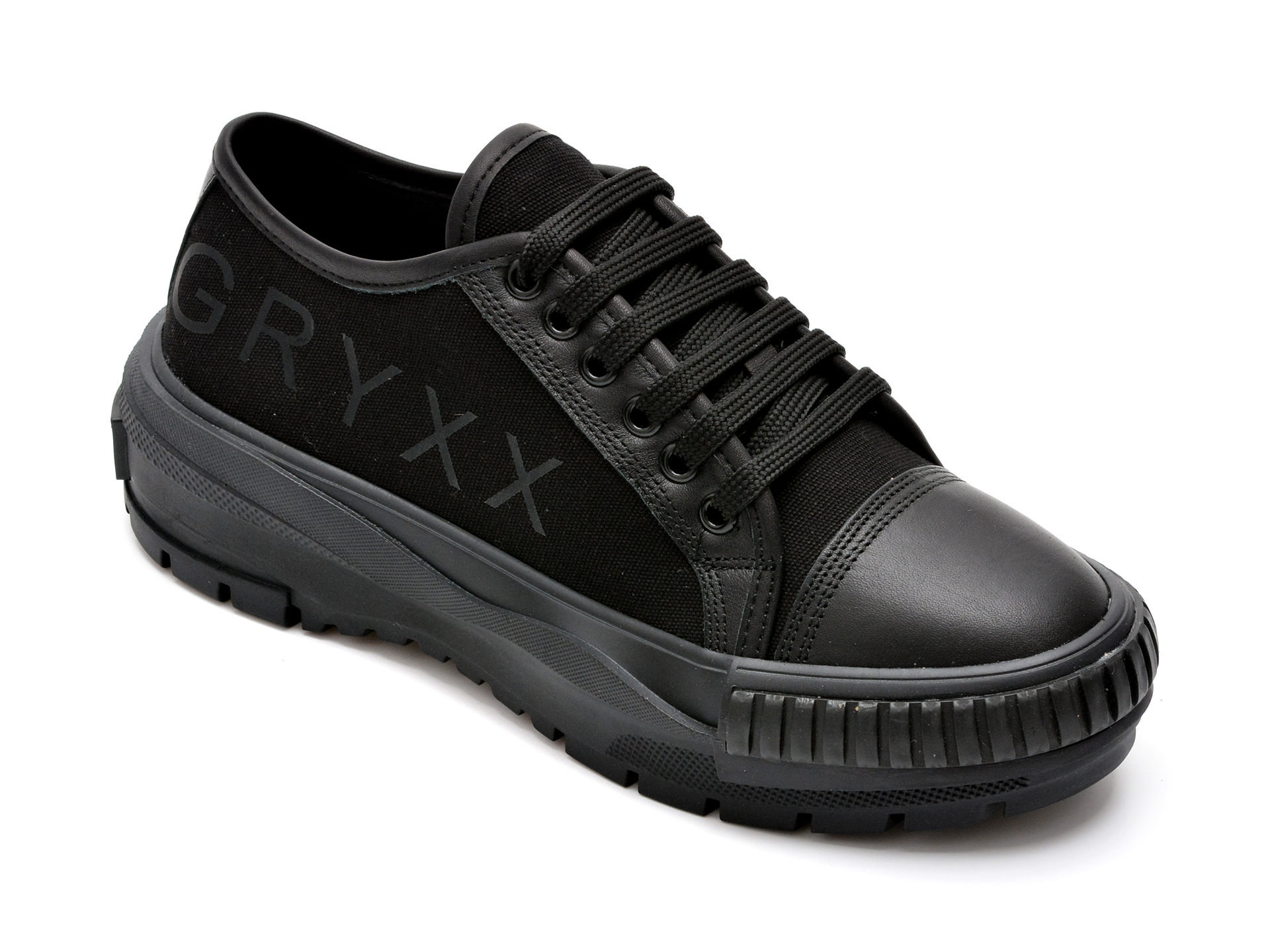Pantofi sport GRYXX negri, MO1703, din material textil Gryxx