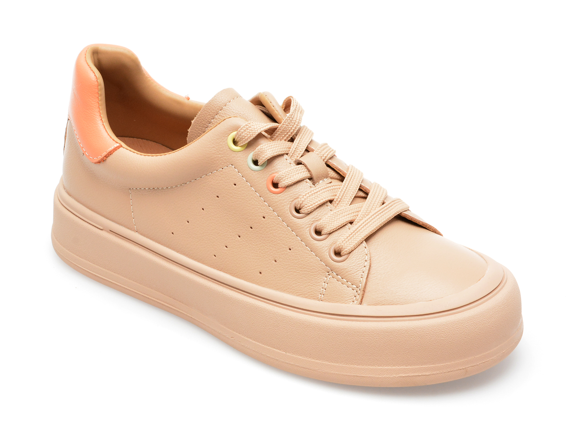 Pantofi sport GRYXX nude, 1025635, din piele naturala /femei/pantofi