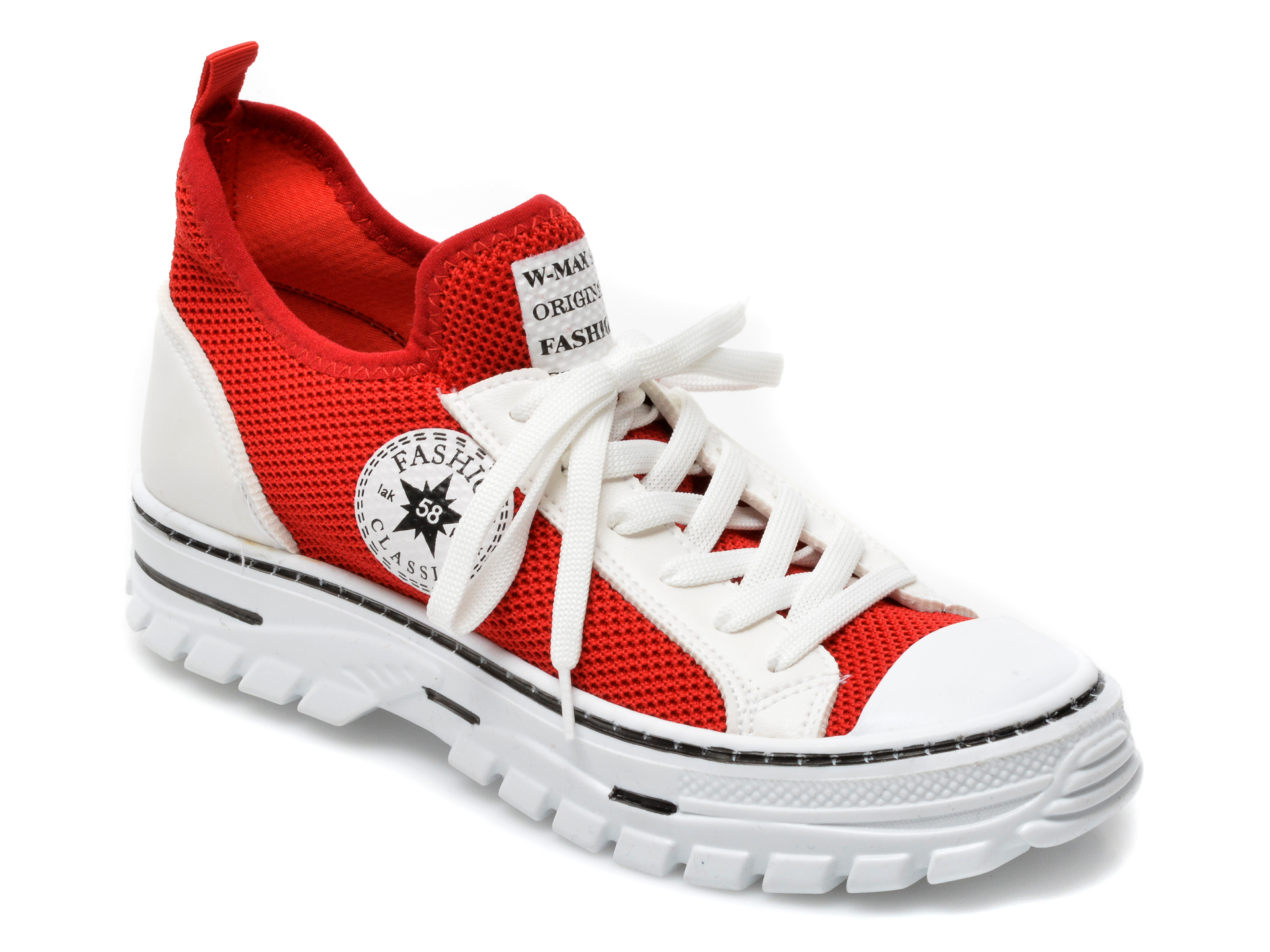 Pantofi sport GRYXX rosii, 58, din material textil Gryxx Gryxx