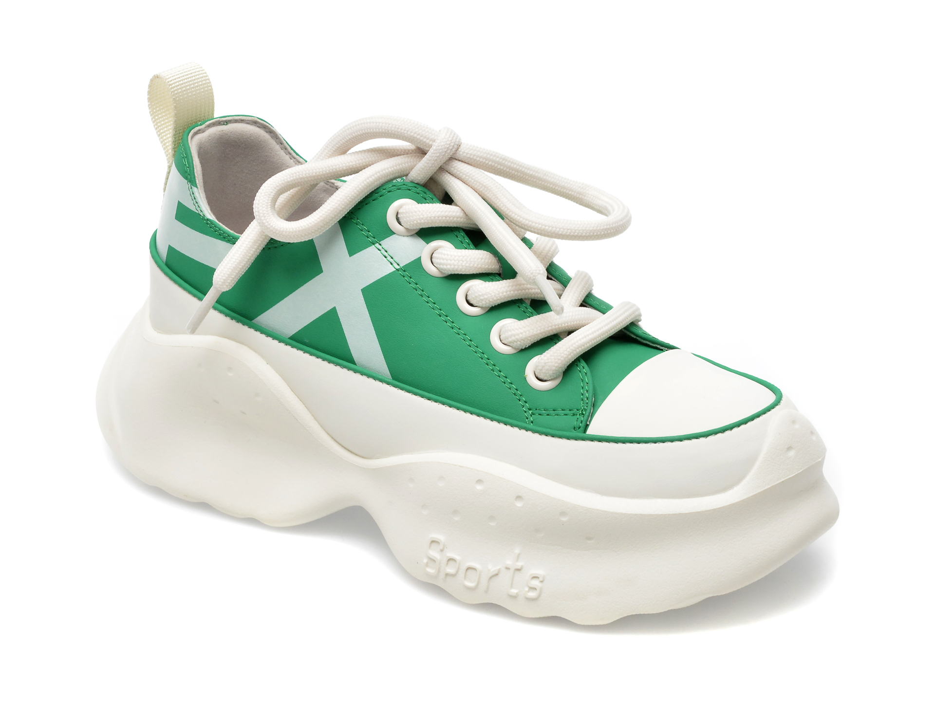 Pantofi sport GRYXX verzi, 226279, din piele naturala /femei/pantofi