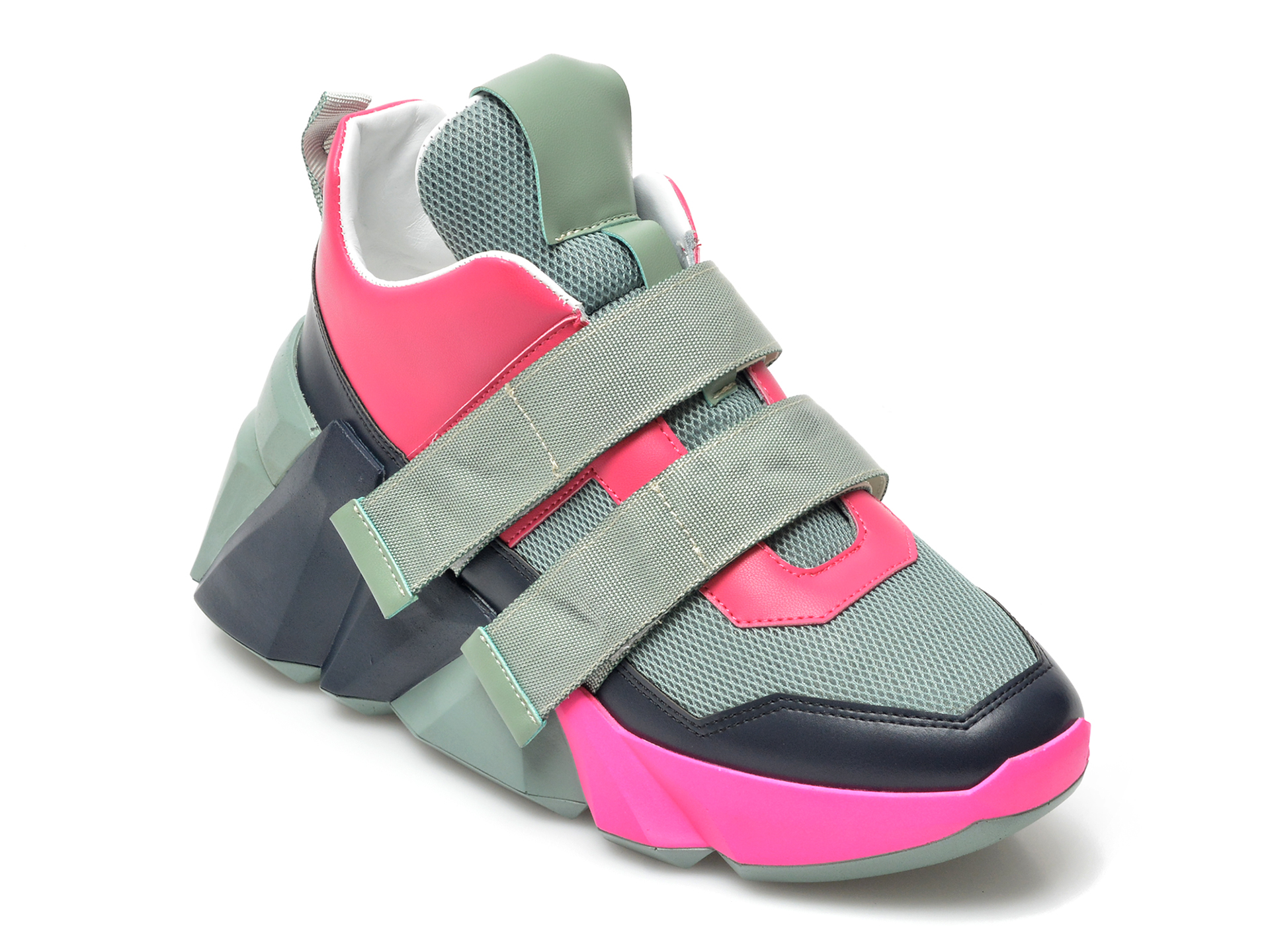 Pantofi sport GRYXX verzi, MO1813, din material textil si piele ecologica 2023 ❤️ Pret Super Black Friday otter.ro imagine noua 2022