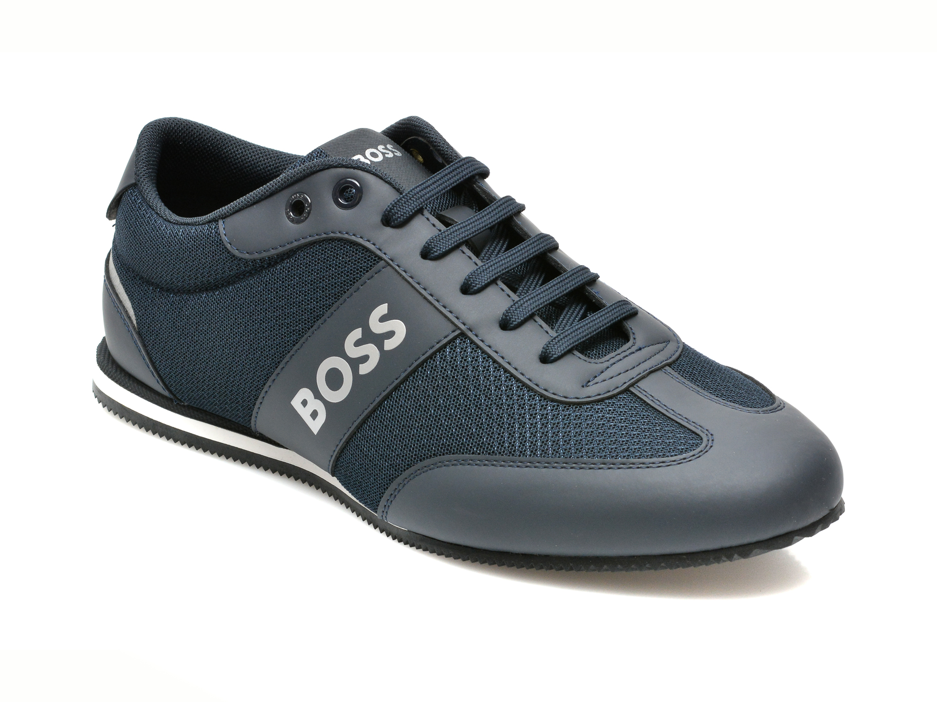 Pantofi sport HUGO BOSS bleumarin, 180, din material textil si piele ecologica /barbati/pantofi