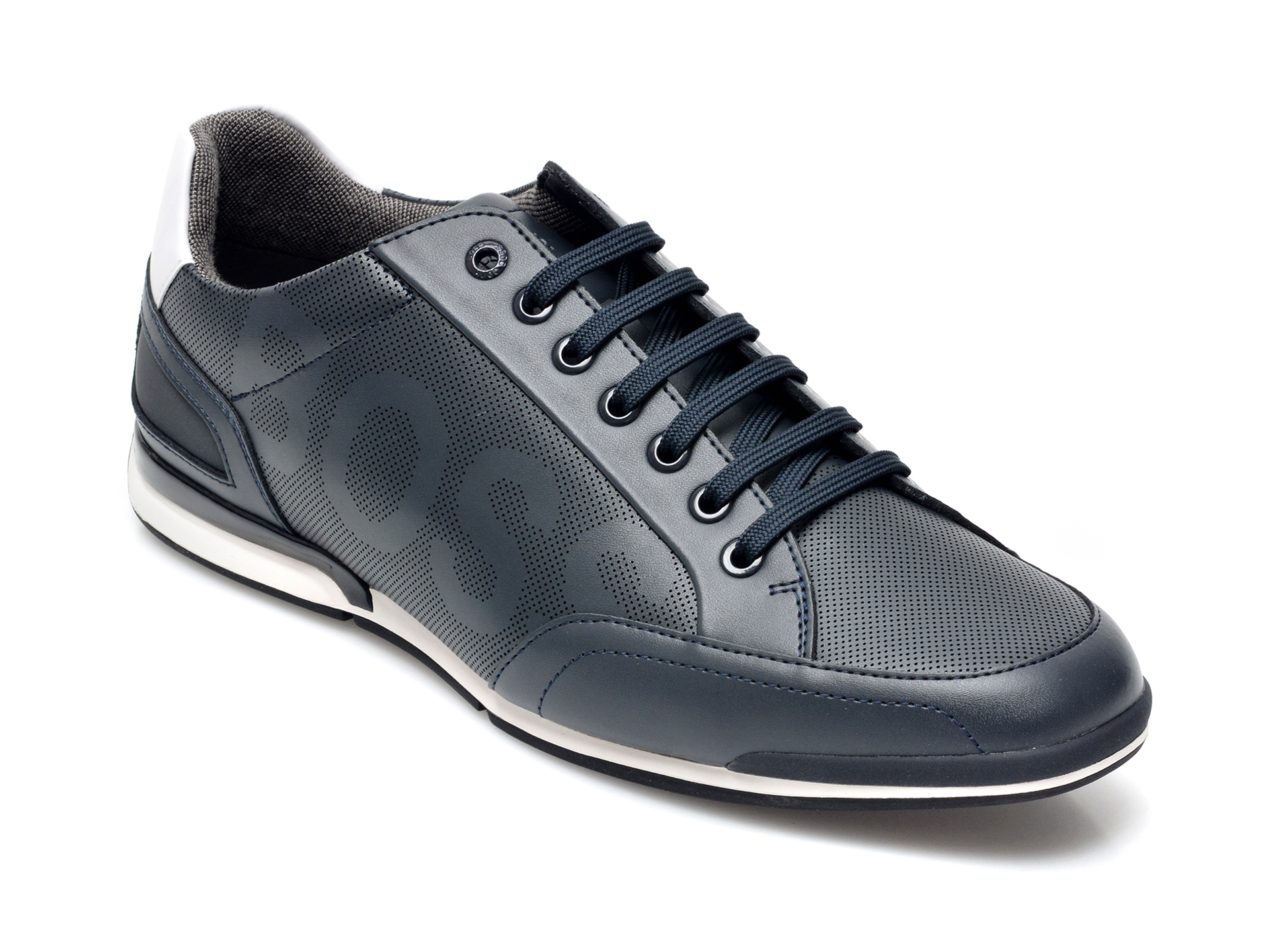 Pantofi sport HUGO BOSS bleumarin, 2031, din piele naturala Hugo Boss