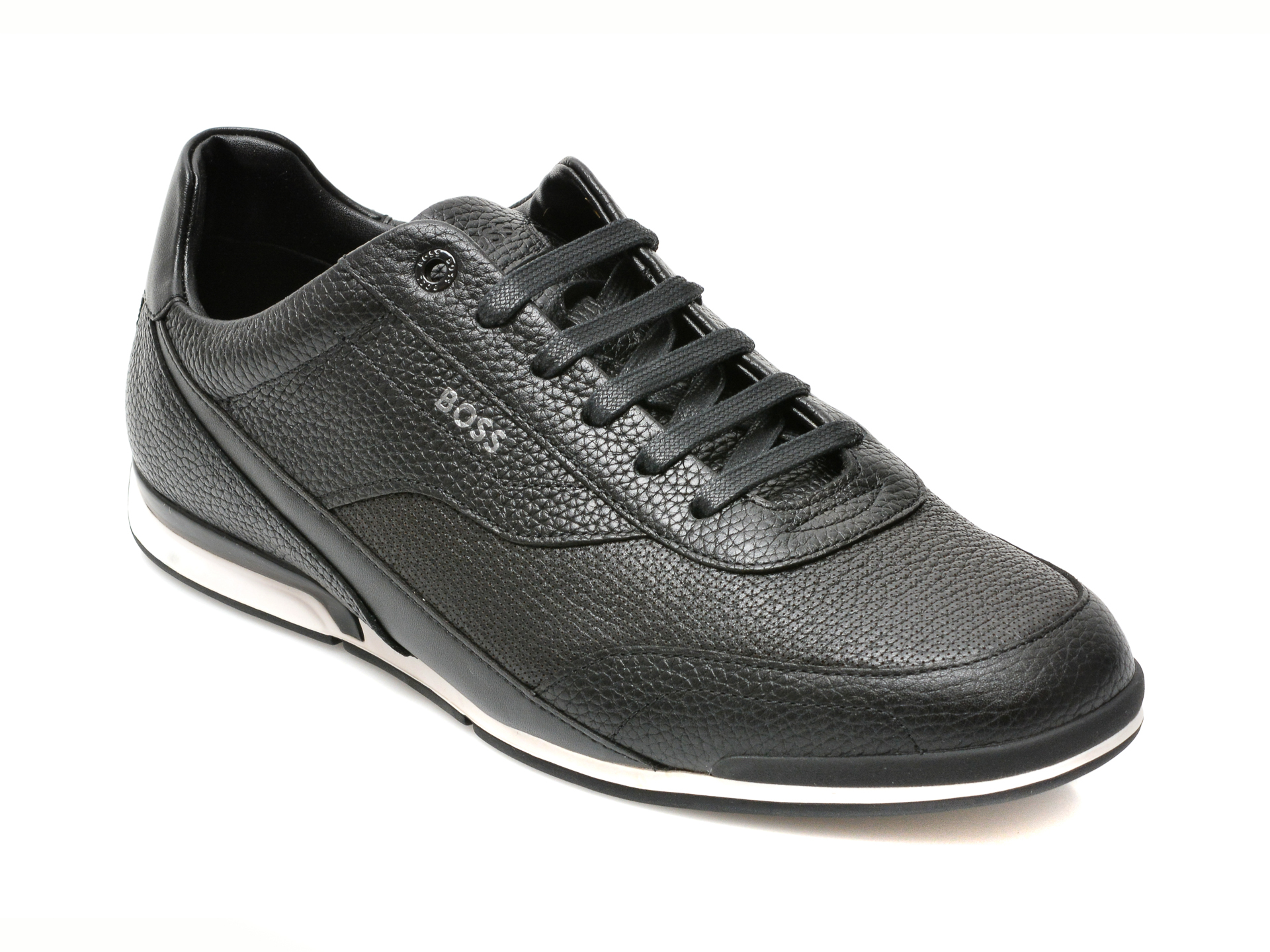 Pantofi sport HUGO BOSS negri, 378, din piele ecologica Hugo Boss Hugo Boss