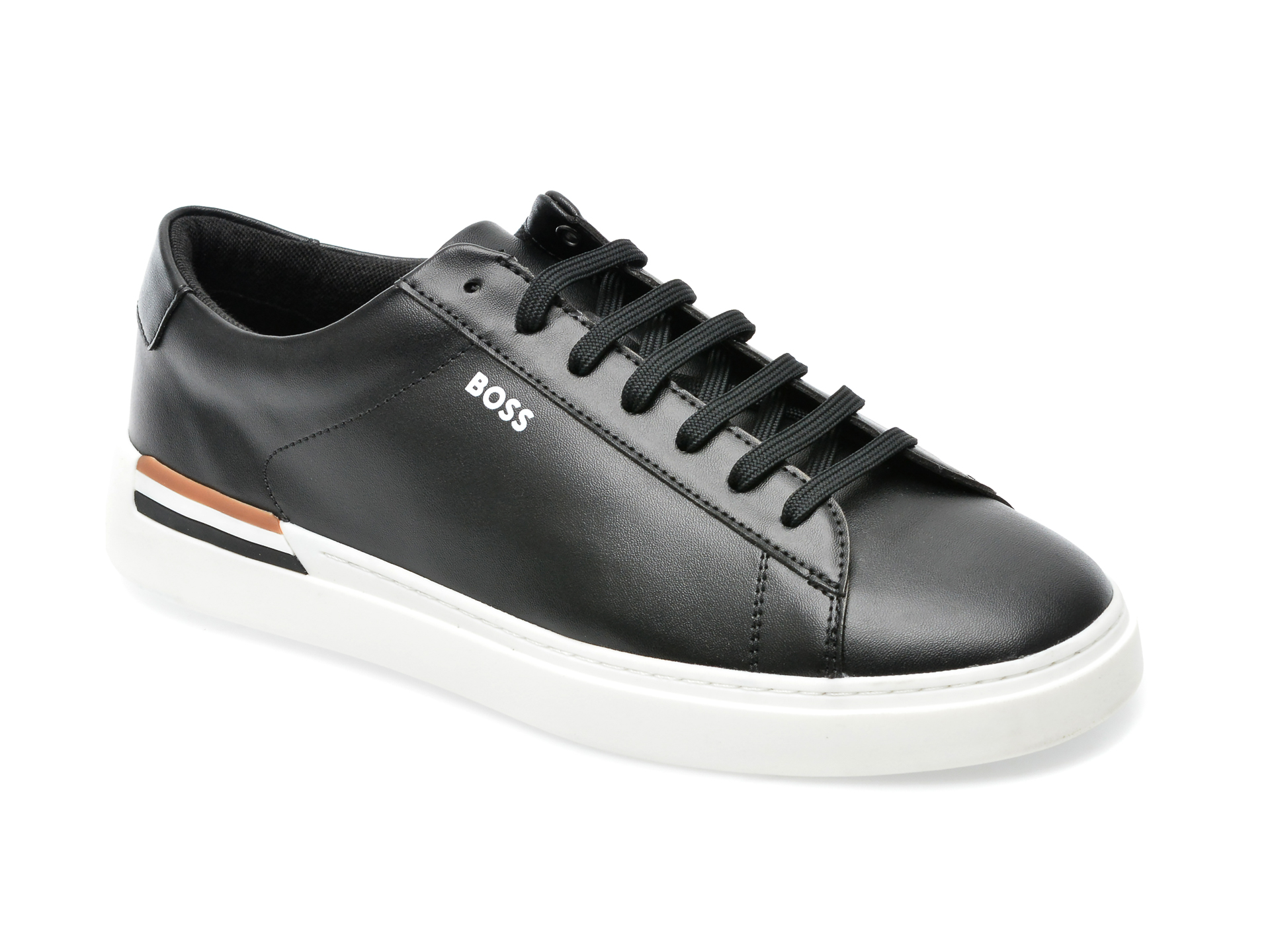 Pantofi sport HUGO BOSS negri, 517, din piele ecologica /barbati/pantofi imagine noua