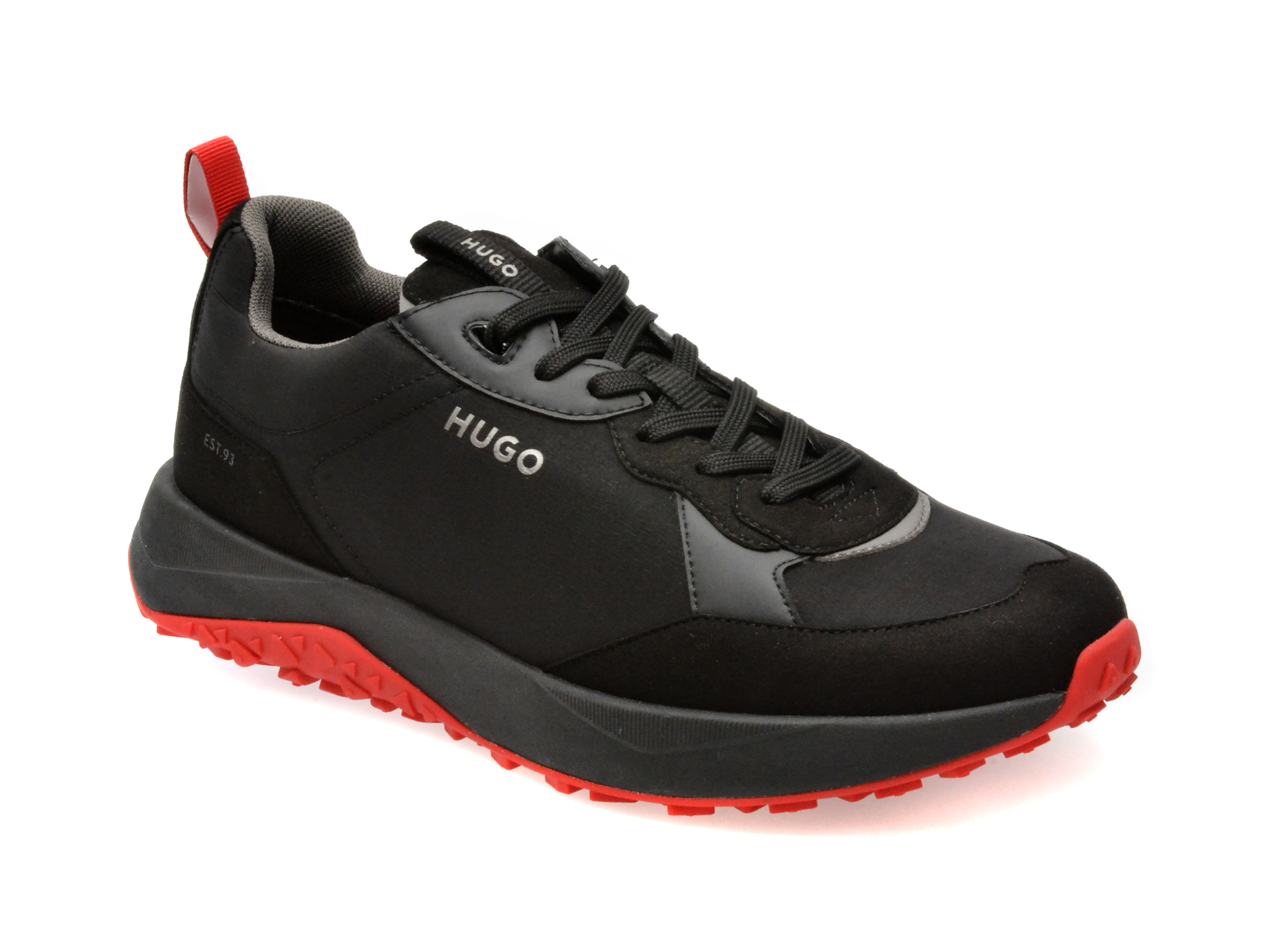 Pantofi sport HUGO negri, 43791, din material textil