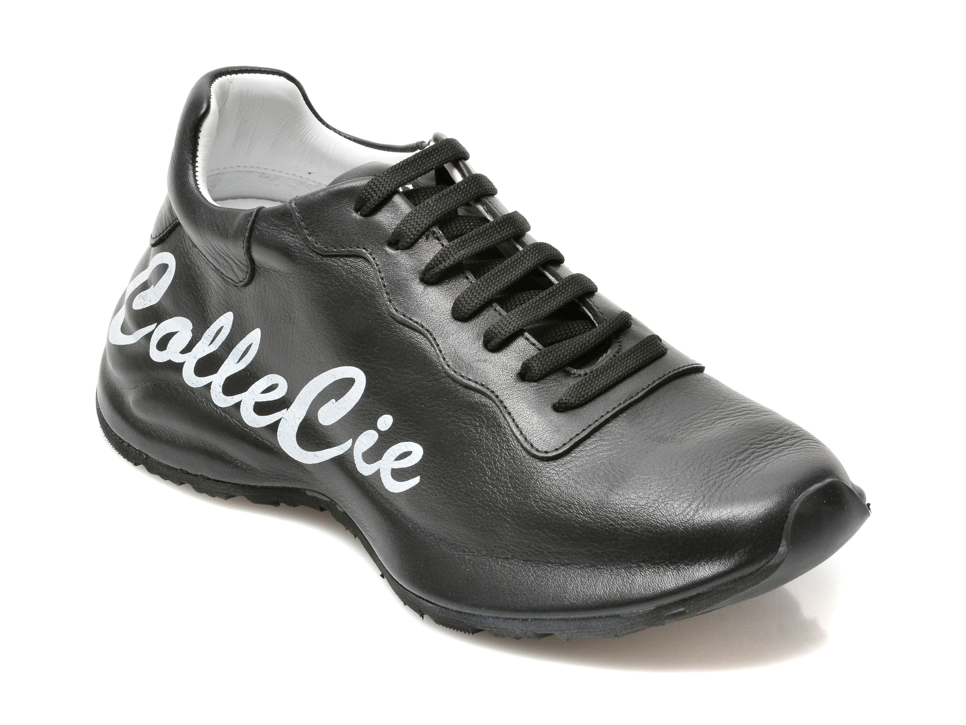 Pantofi sport ILVI negri, 196, din piele naturala /femei/pantofi imagine noua