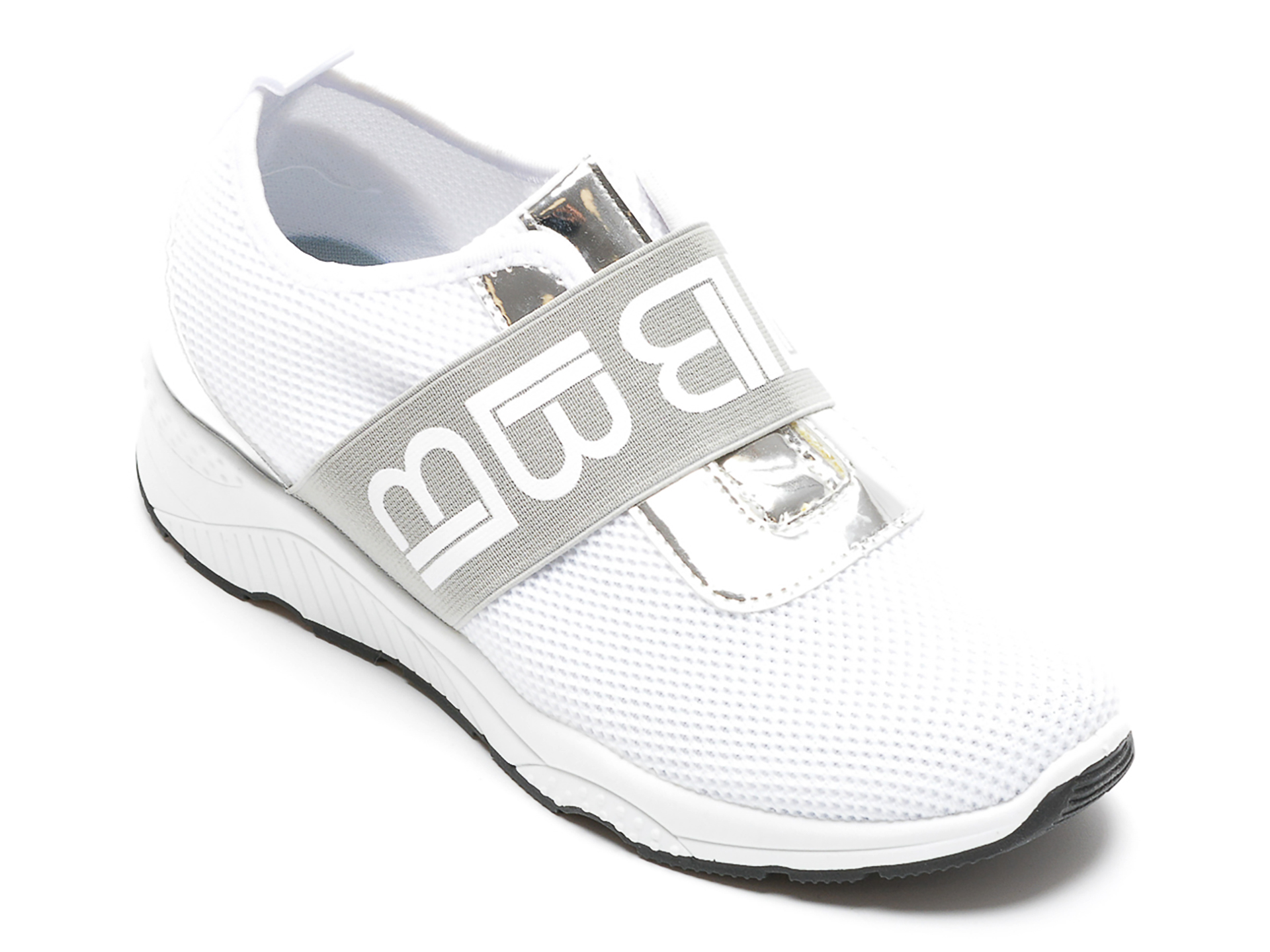 Pantofi sport LAURA BIAGIOTTI albi, 7502, din material textil /femei/pantofi