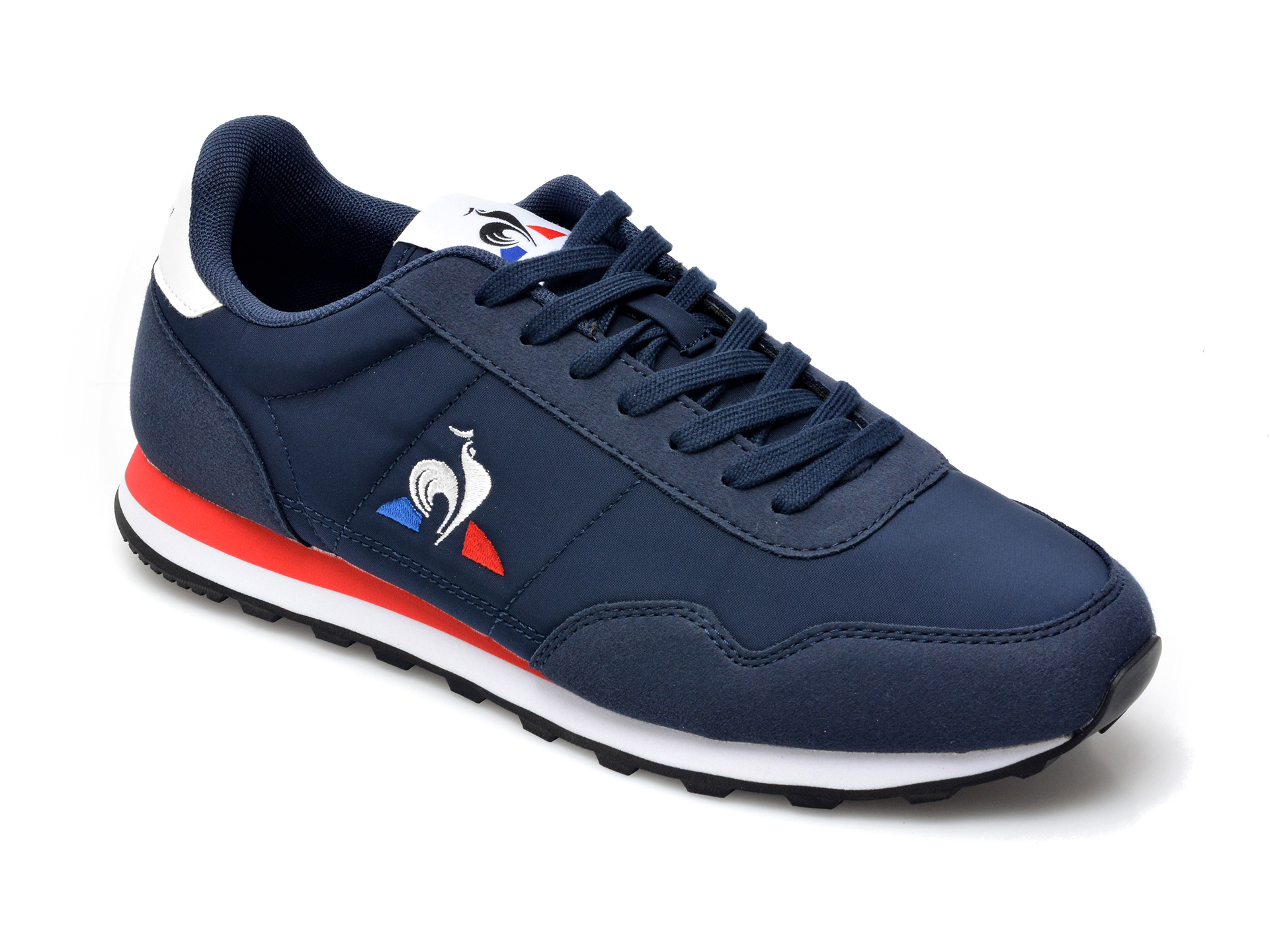 Pantofi sport LE COQ SPORTIF albastri, Astra Sport, din material textil si piele ecologica Le Coq Sportif