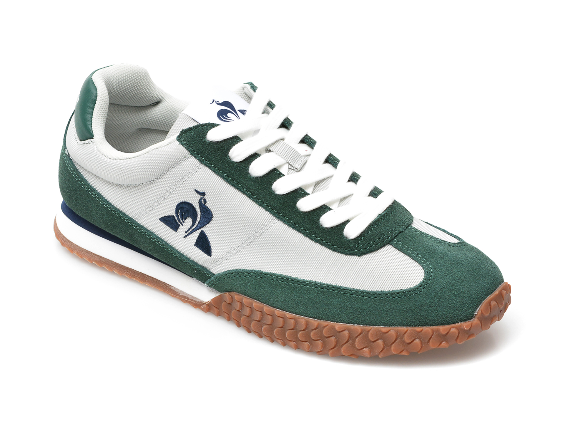 Pantofi sport LE COQ SPORTIF gri, 2210345, din material textil si piele intoarsa 2022 ❤️ Pret Super otter.ro imagine noua 2022