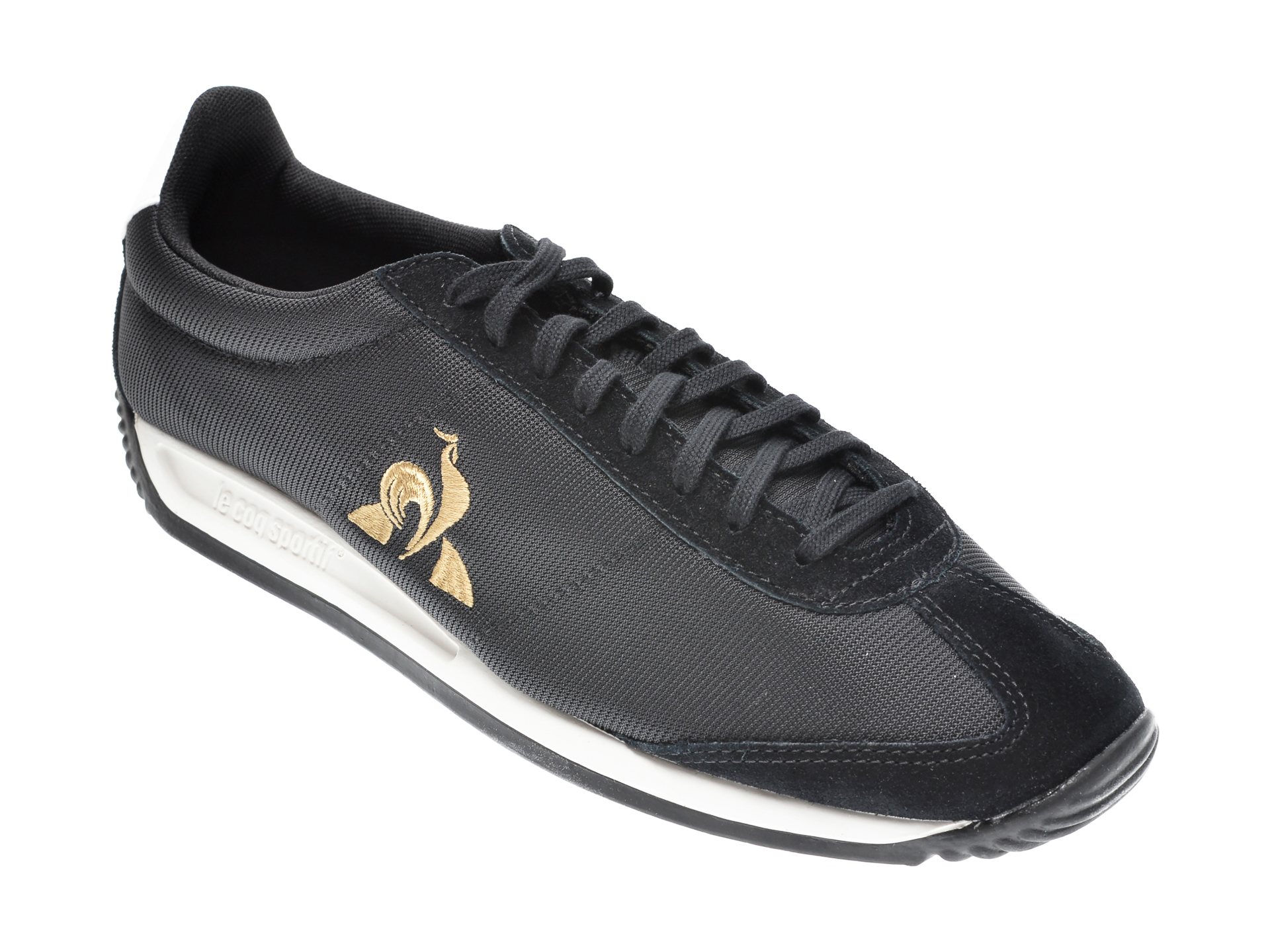Pantofi sport LE COQ SPORTIF negri, 2020334, din material textil imagine
