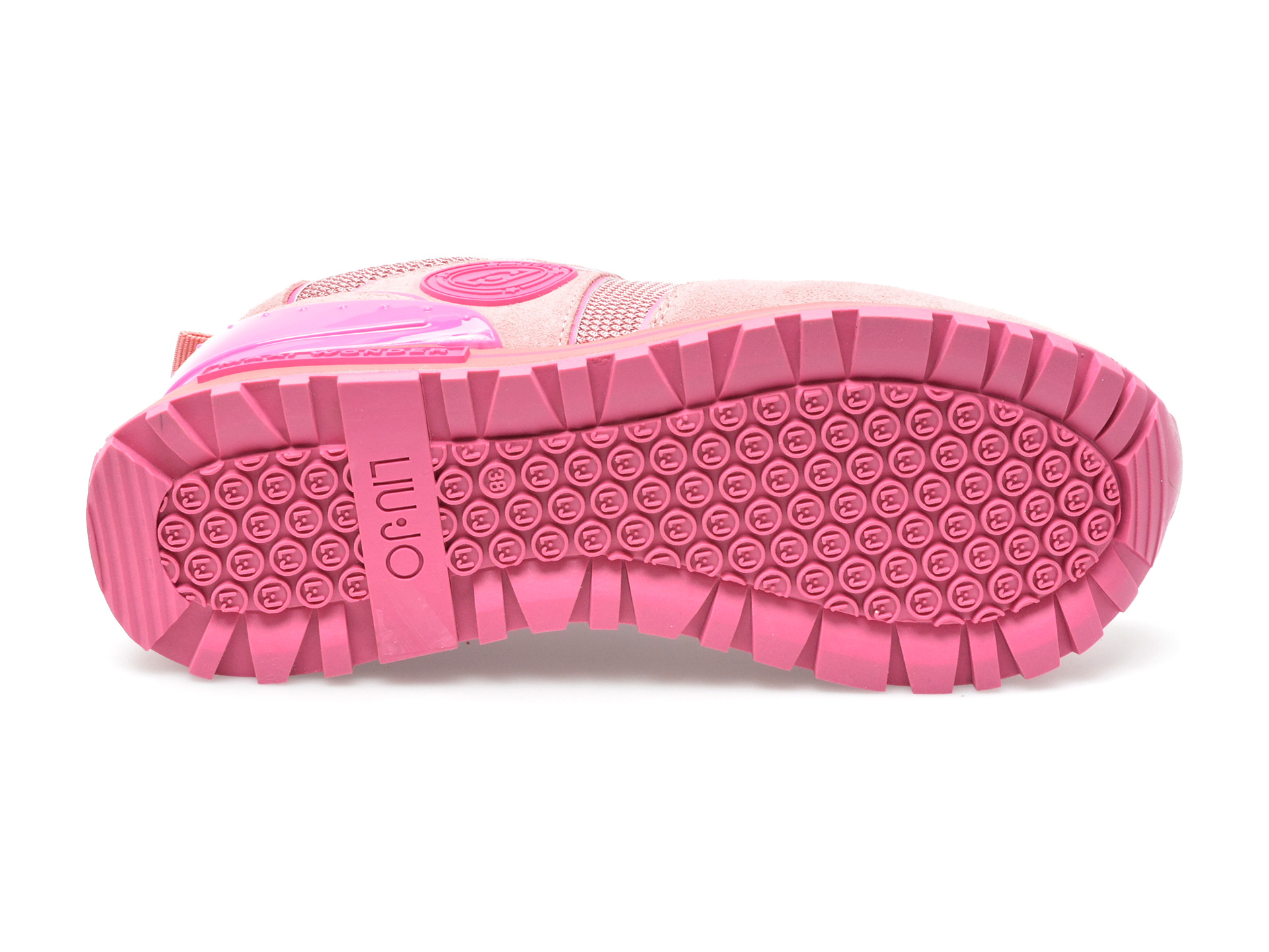 Pantofi sport LIU JO roz, MAXWO52, din material textil si piele intoarsa
