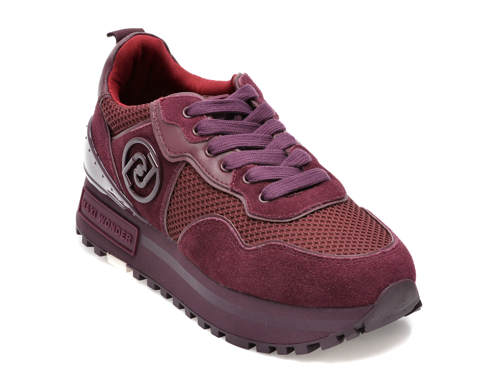 Pantofi sport LIU JO visinii, MAXWO52, din material textil si piele naturala /femei/pantofi /femei/pantofi