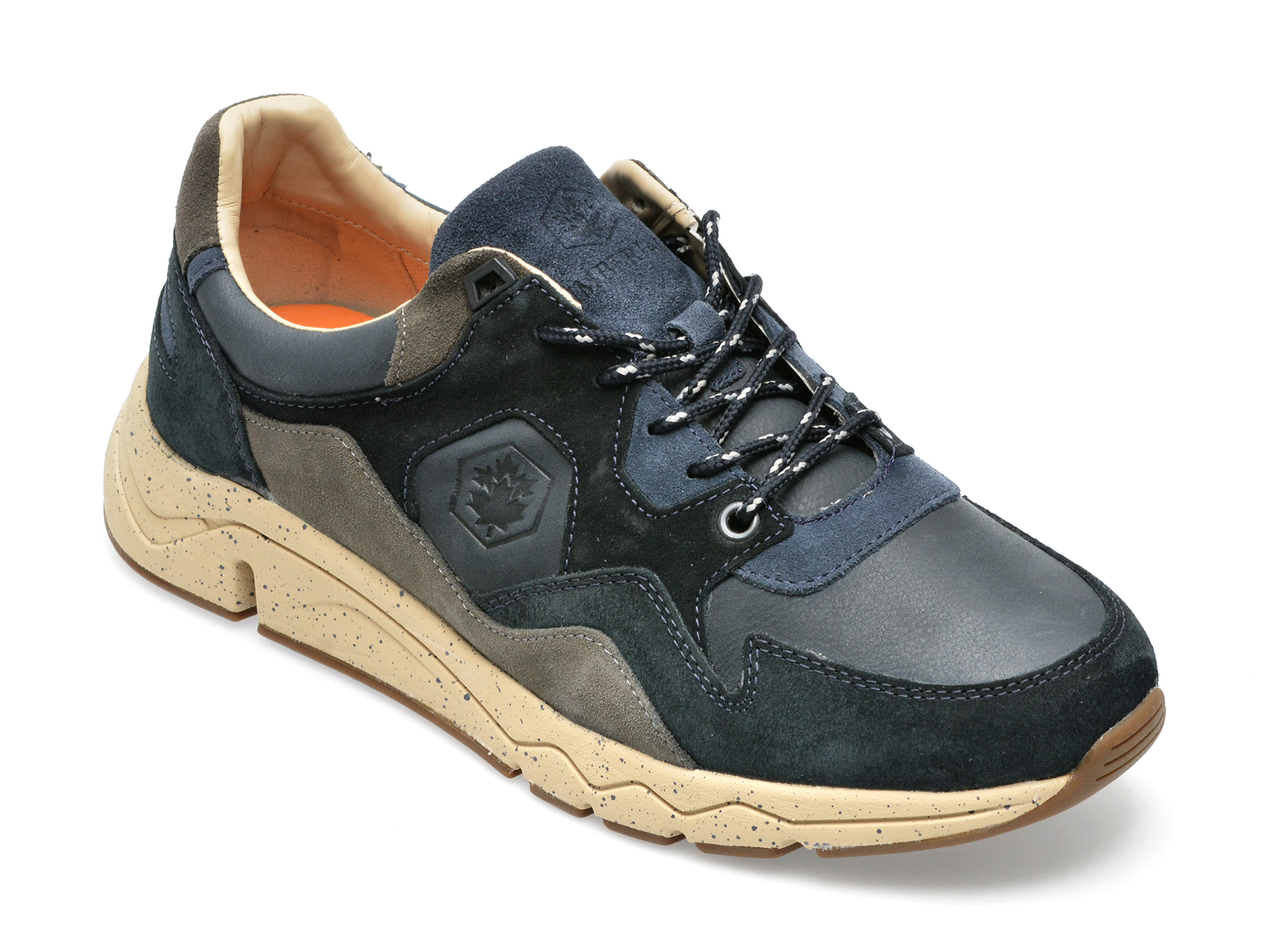Pantofi sport LUMBERJACK bleumarin, B511003, din piele intoarsa /barbati/pantofi