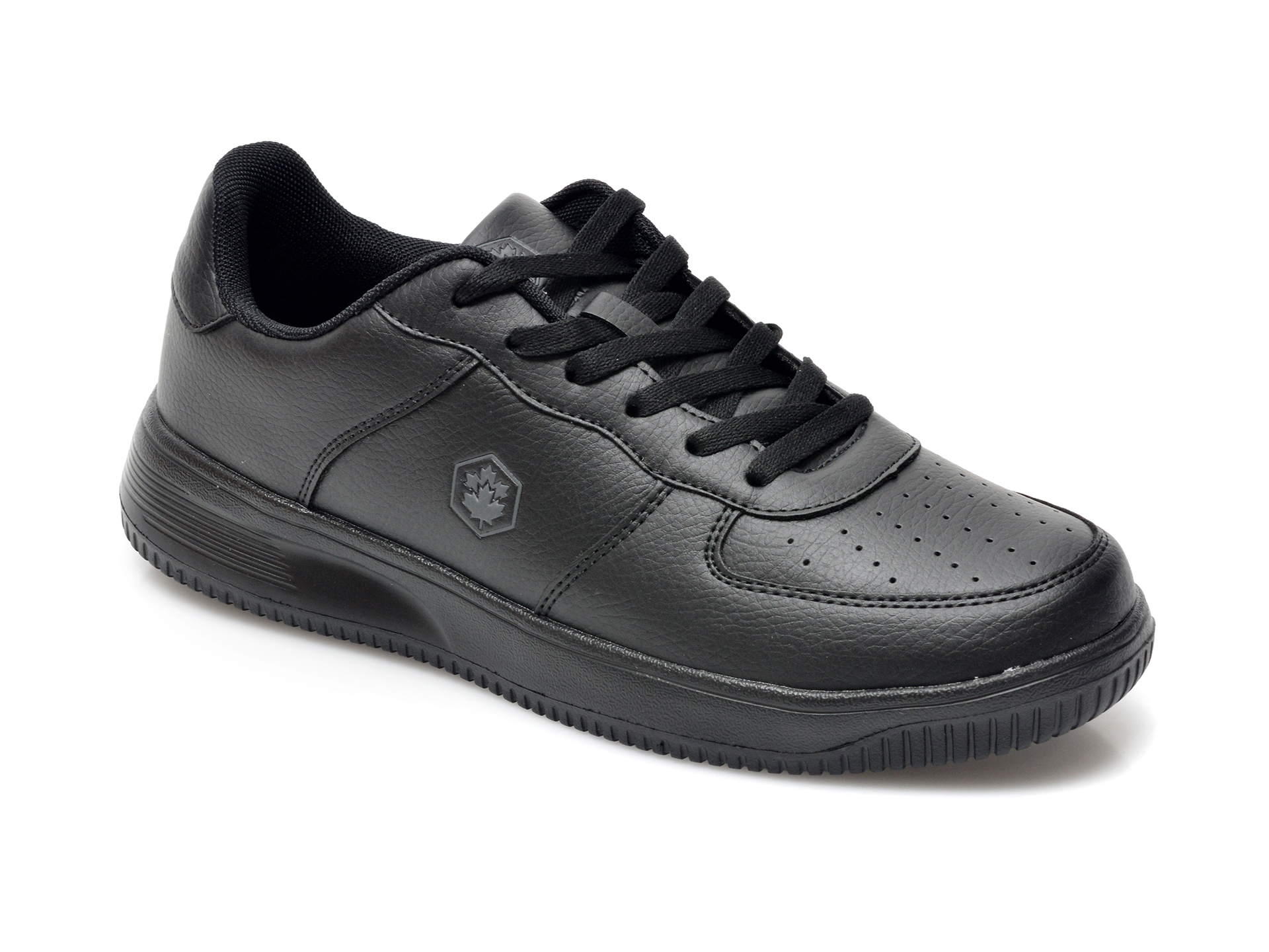 Pantofi sport LUMBERJACK negri, 7041001, din piele ecologica